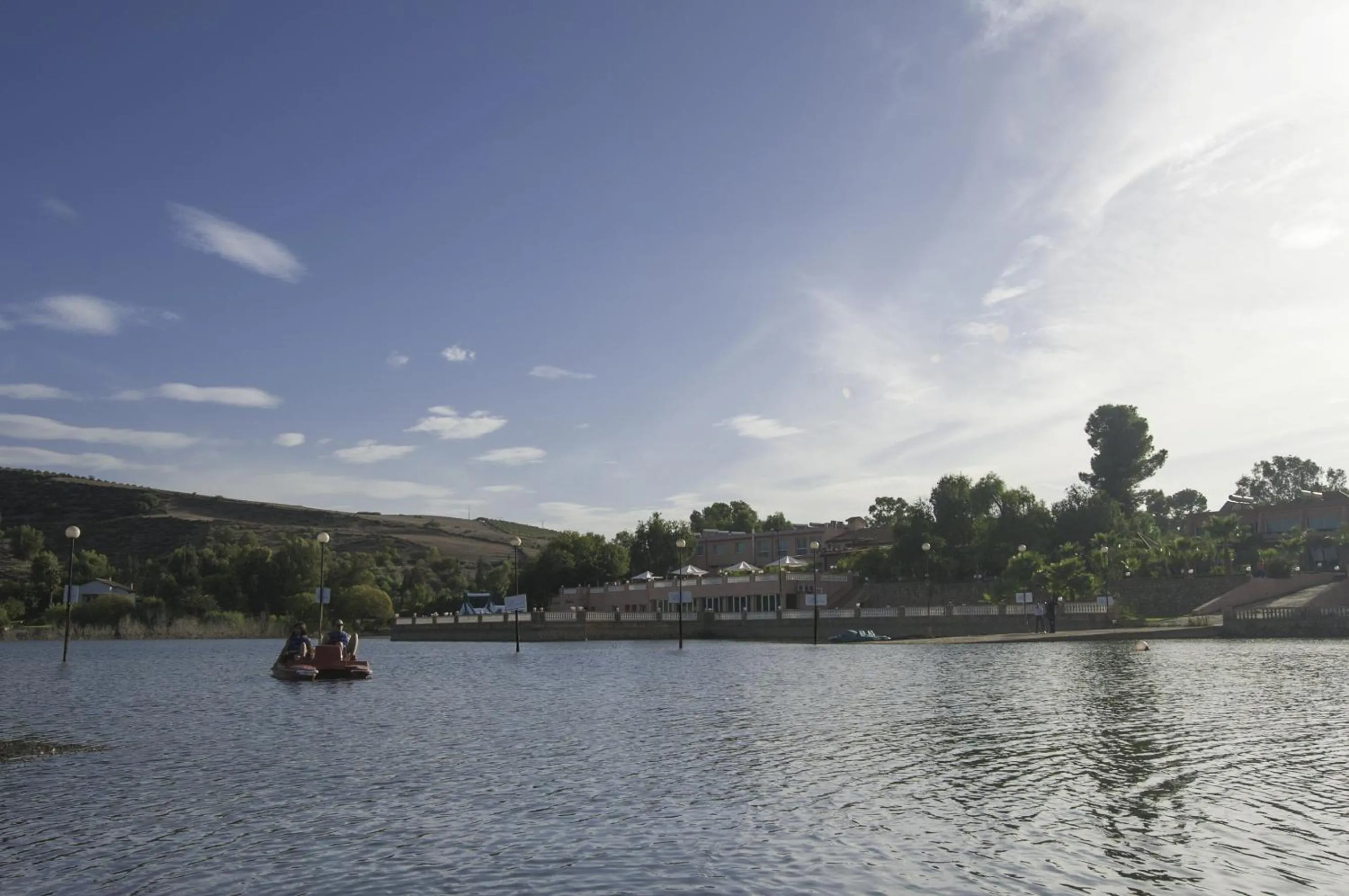 Lake view in Hotel Dar Eddaya