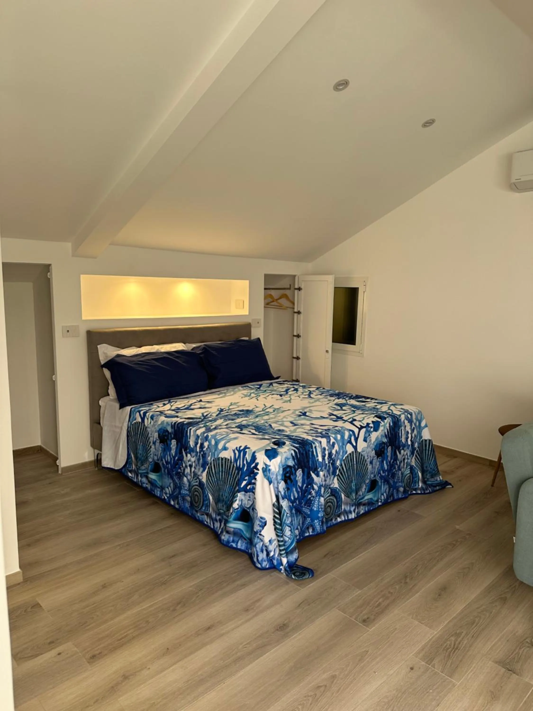 Bed in Hotel Marinella