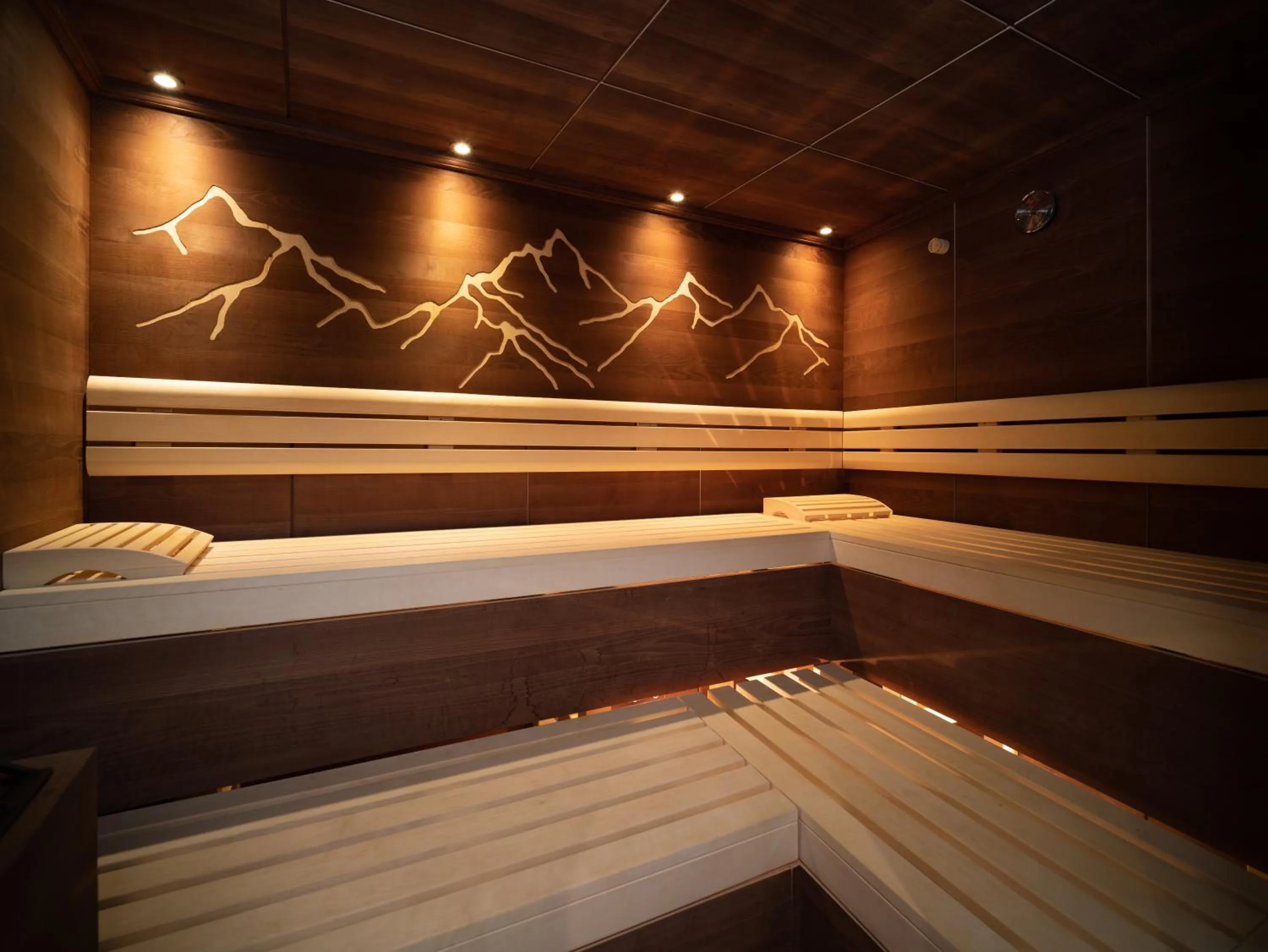 Sauna in Aparthotel Dorfplatzl Garni Apartments & B&B