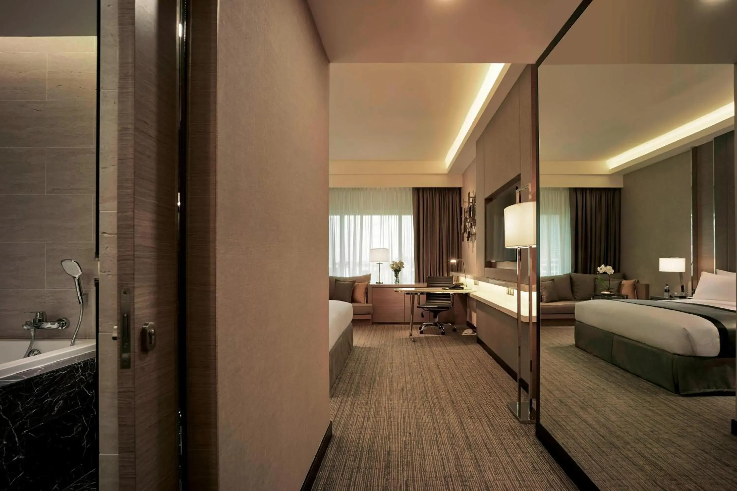 Photo of the whole room in JW Marriott Kuala Lumpur