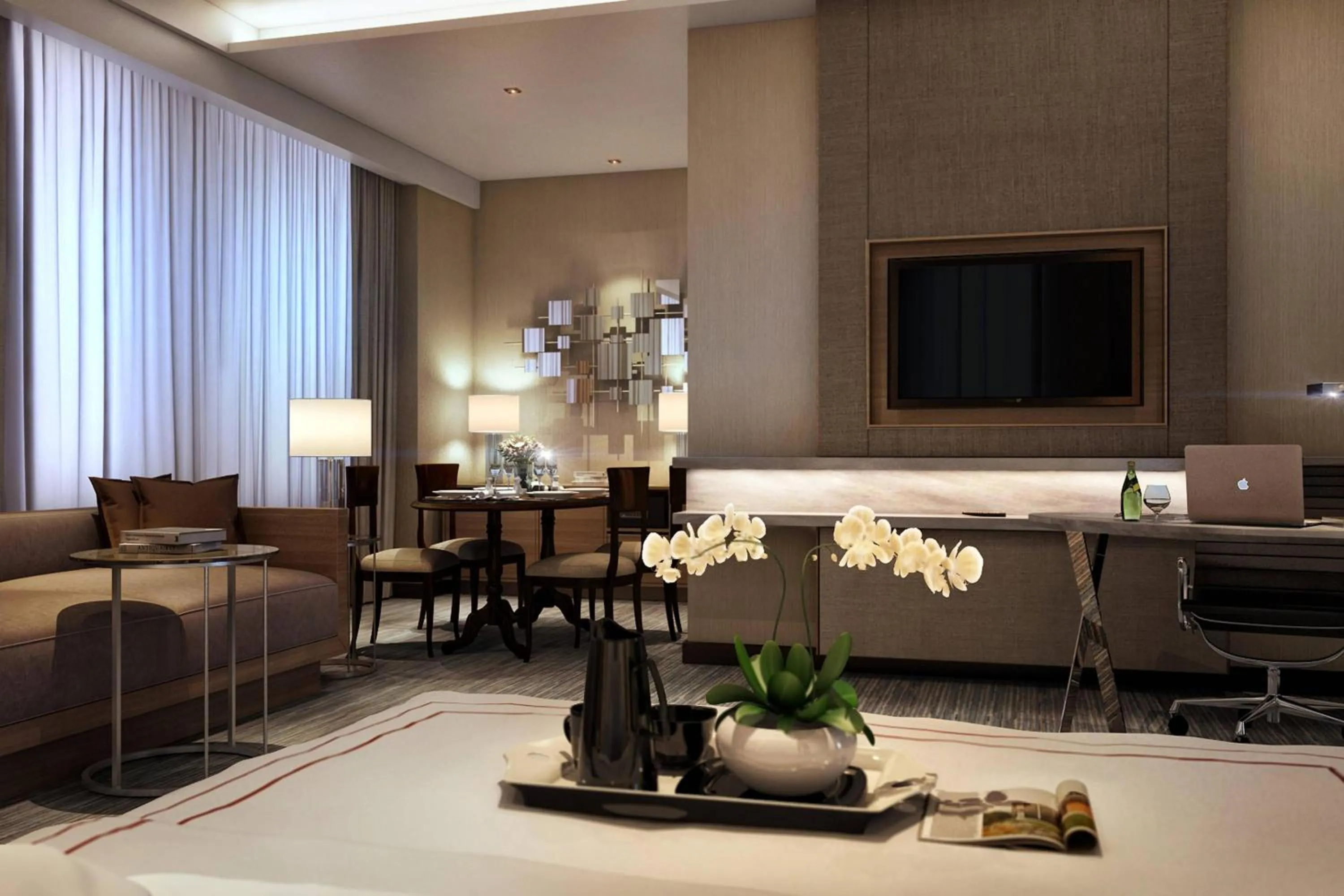 Photo of the whole room in JW Marriott Kuala Lumpur