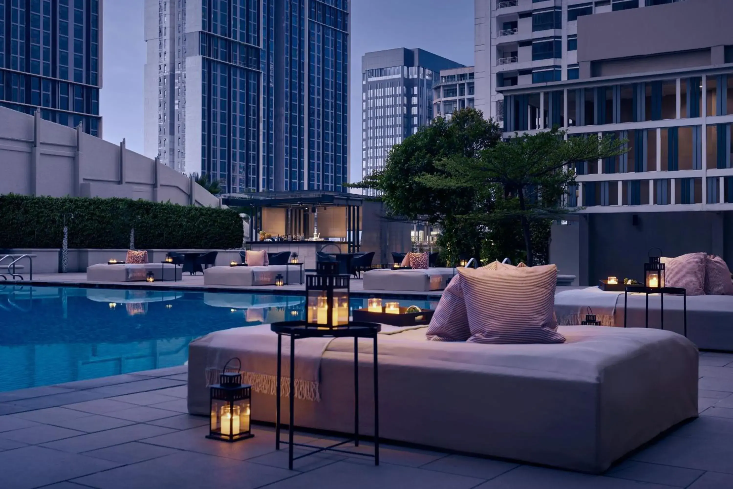 Swimming Pool in JW Marriott Kuala Lumpur