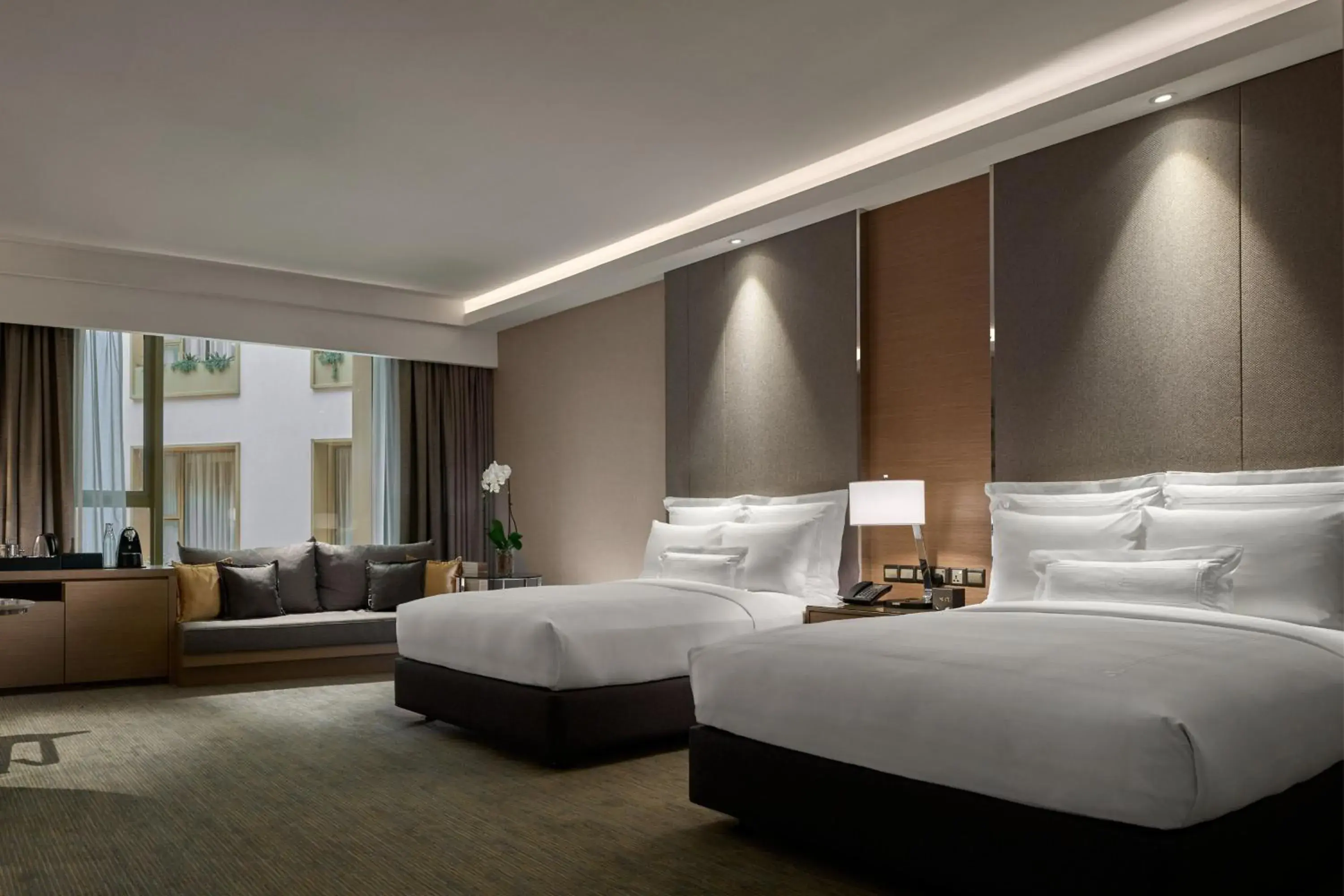 Photo of the whole room, Bed in JW Marriott Kuala Lumpur