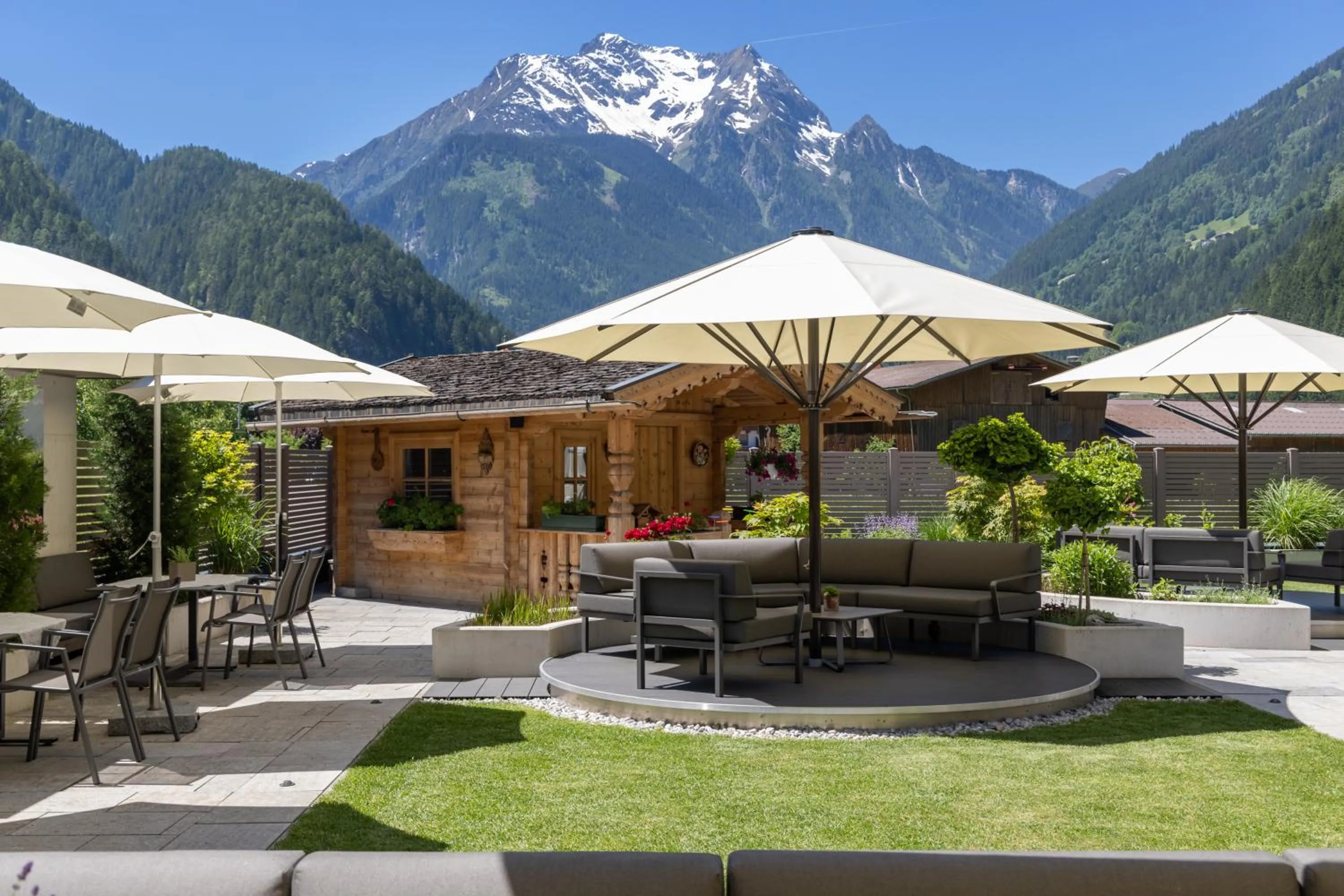 Garden in Hotel St. Georg