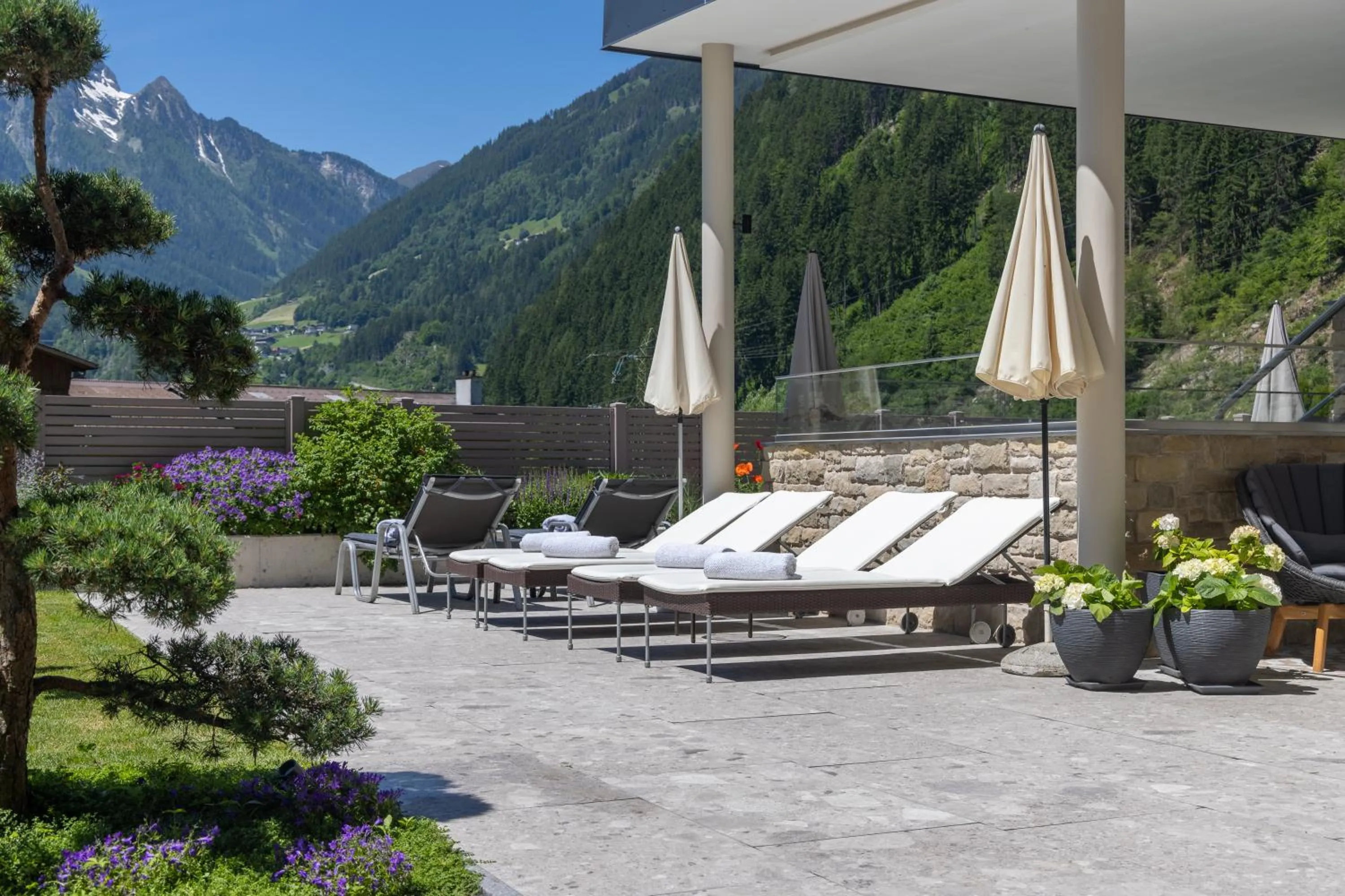 Garden in Hotel St. Georg