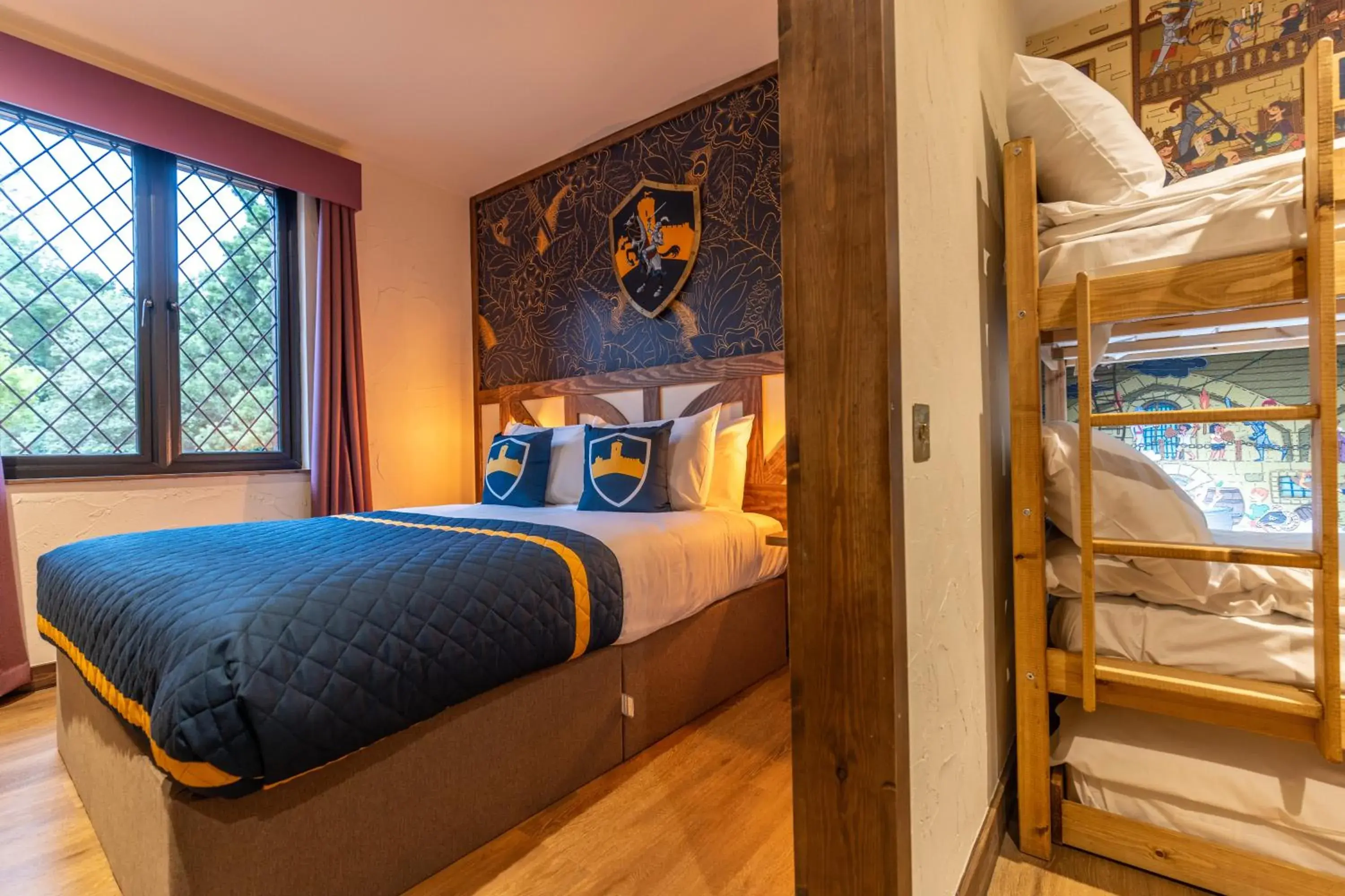 bunk bed, Bed in Warwick Castle Hotel & Knight's Village bunk bed, Bed in Warwick Castle Hotel & Knight's Village