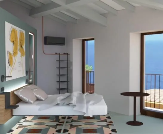 Bedroom, Bed in Hotel Gianni Franzi