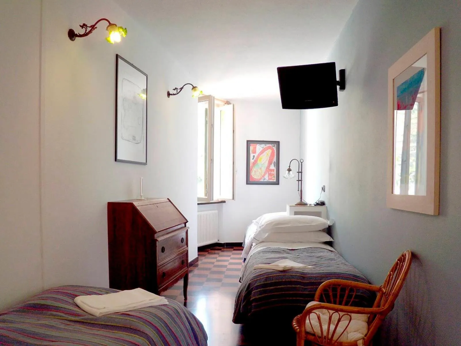 Bedroom, Bed in Hotel Gianni Franzi