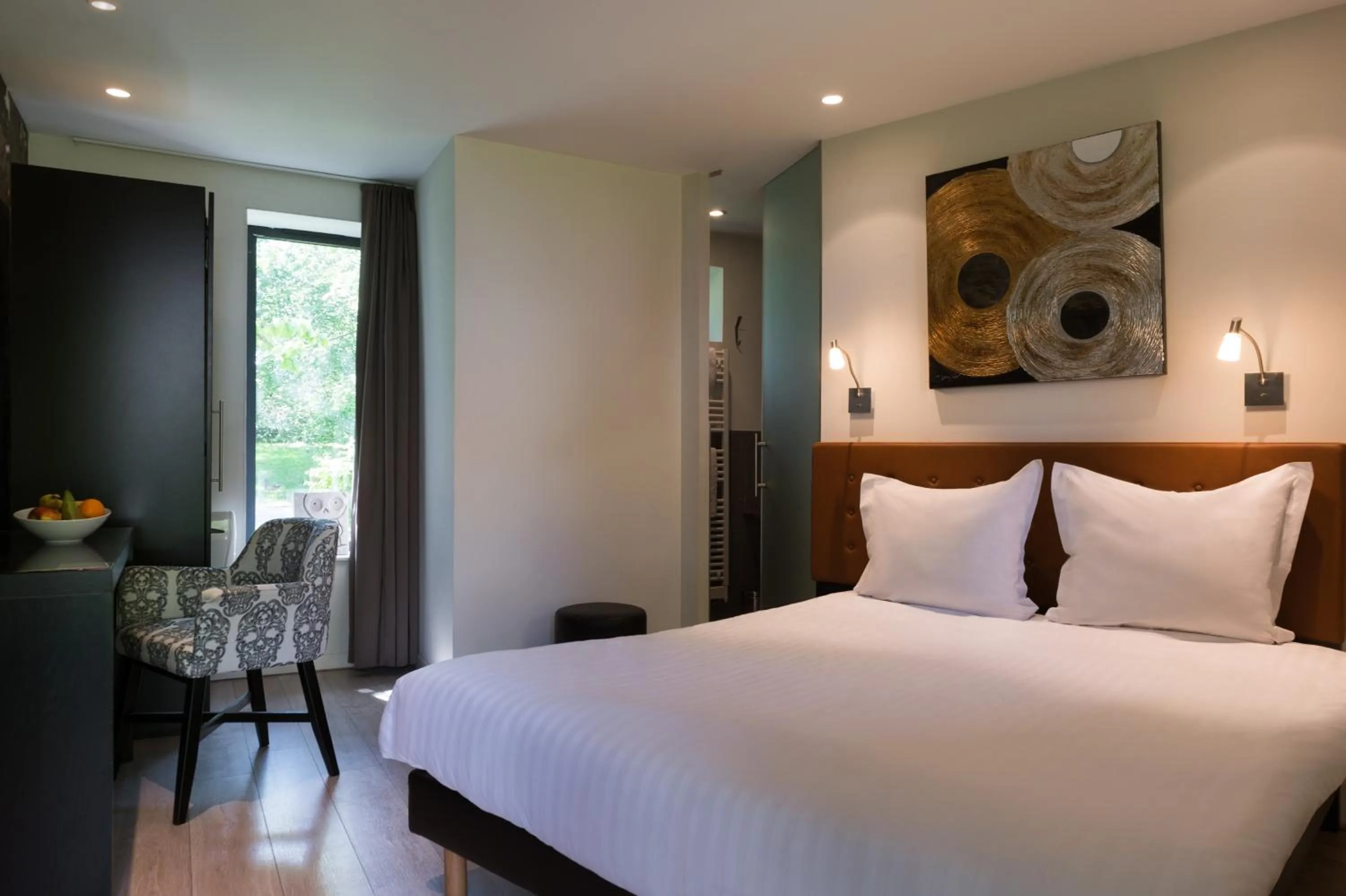 Bed in La Ferme Blanche, The Originals Relais