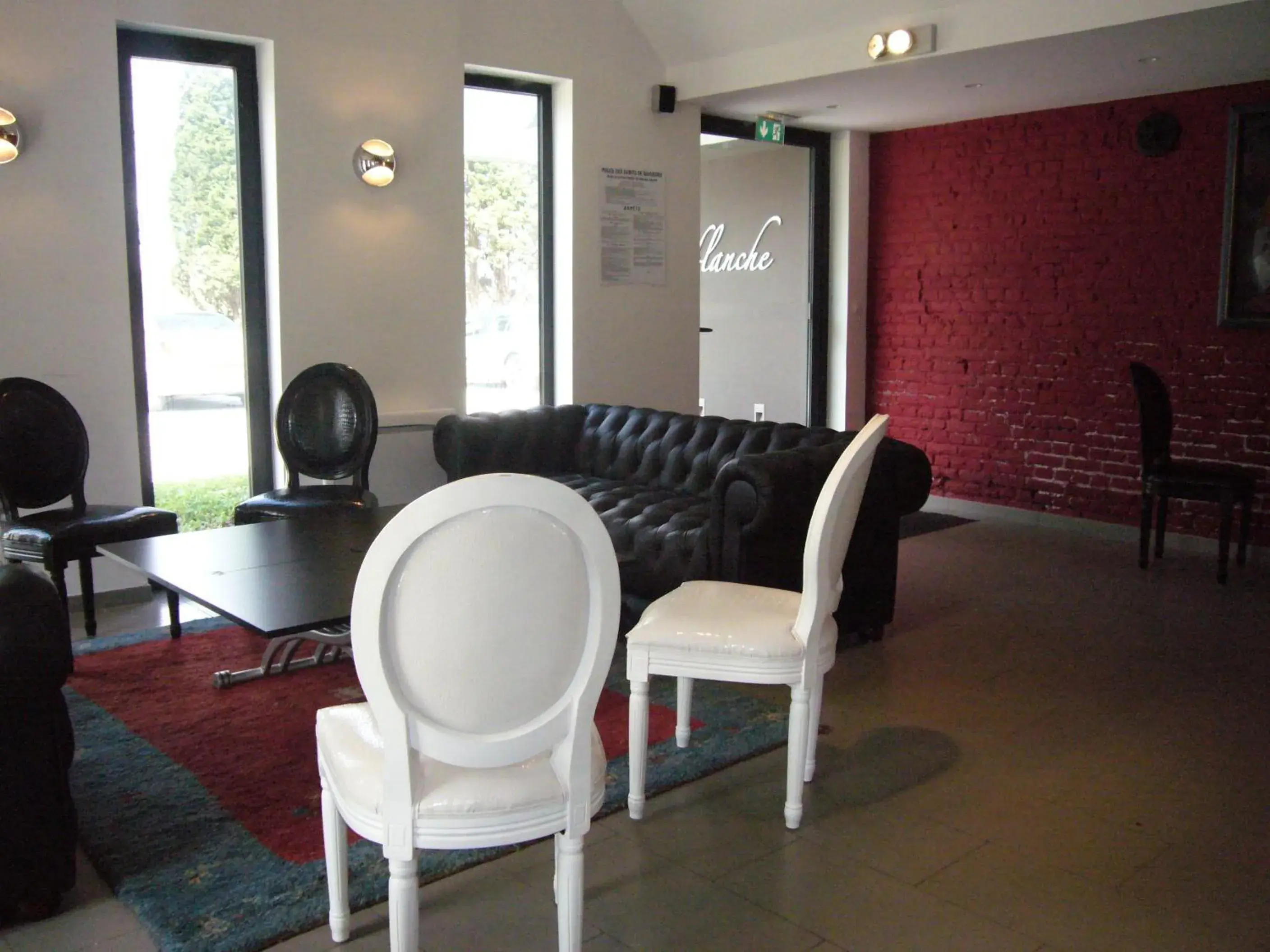 Living room in La Ferme Blanche, The Originals Relais Living room in La Ferme Blanche, The Originals Relais