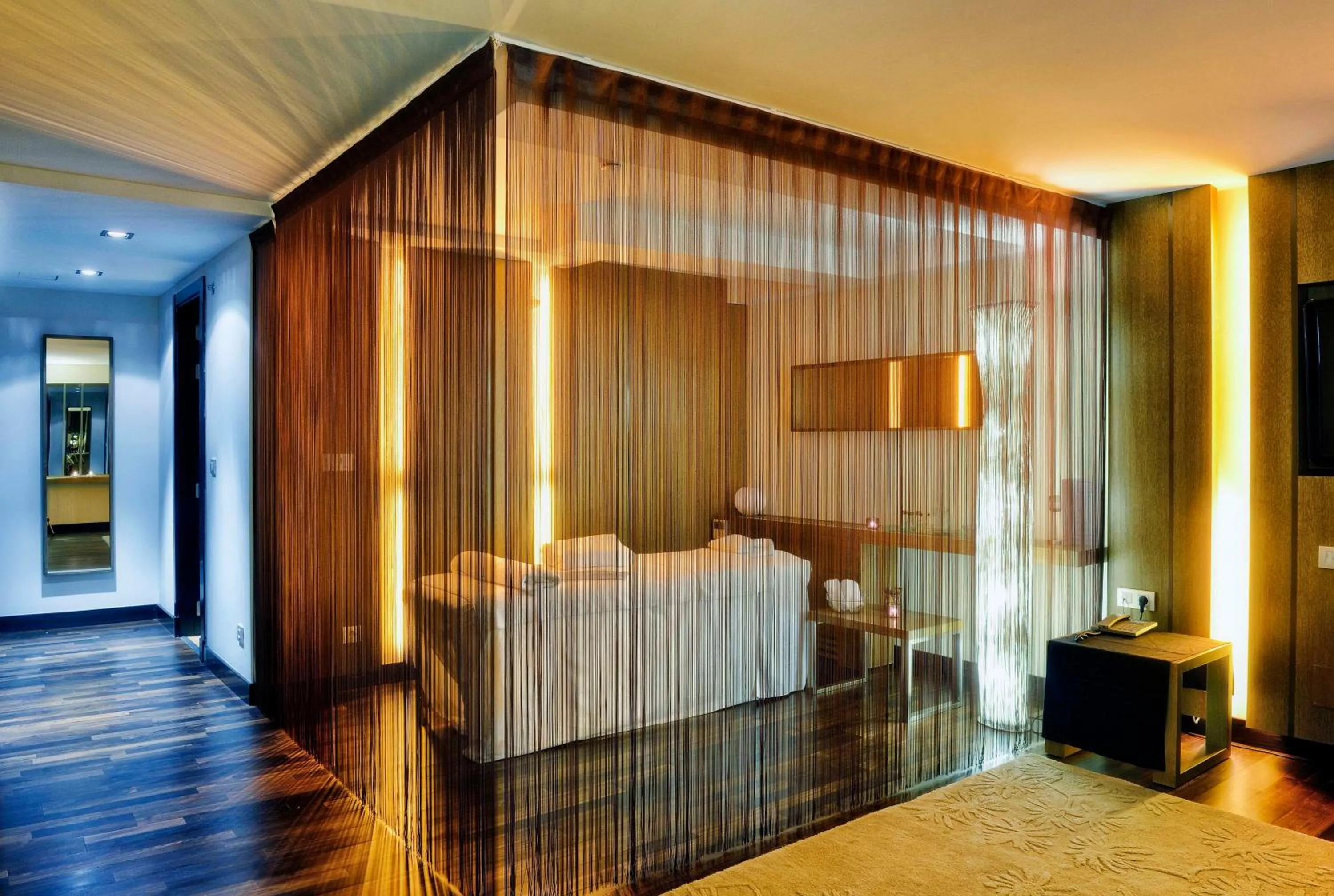 Spa and wellness centre/facilities, Bed in NH Collection Madrid Palacio de Tepa
