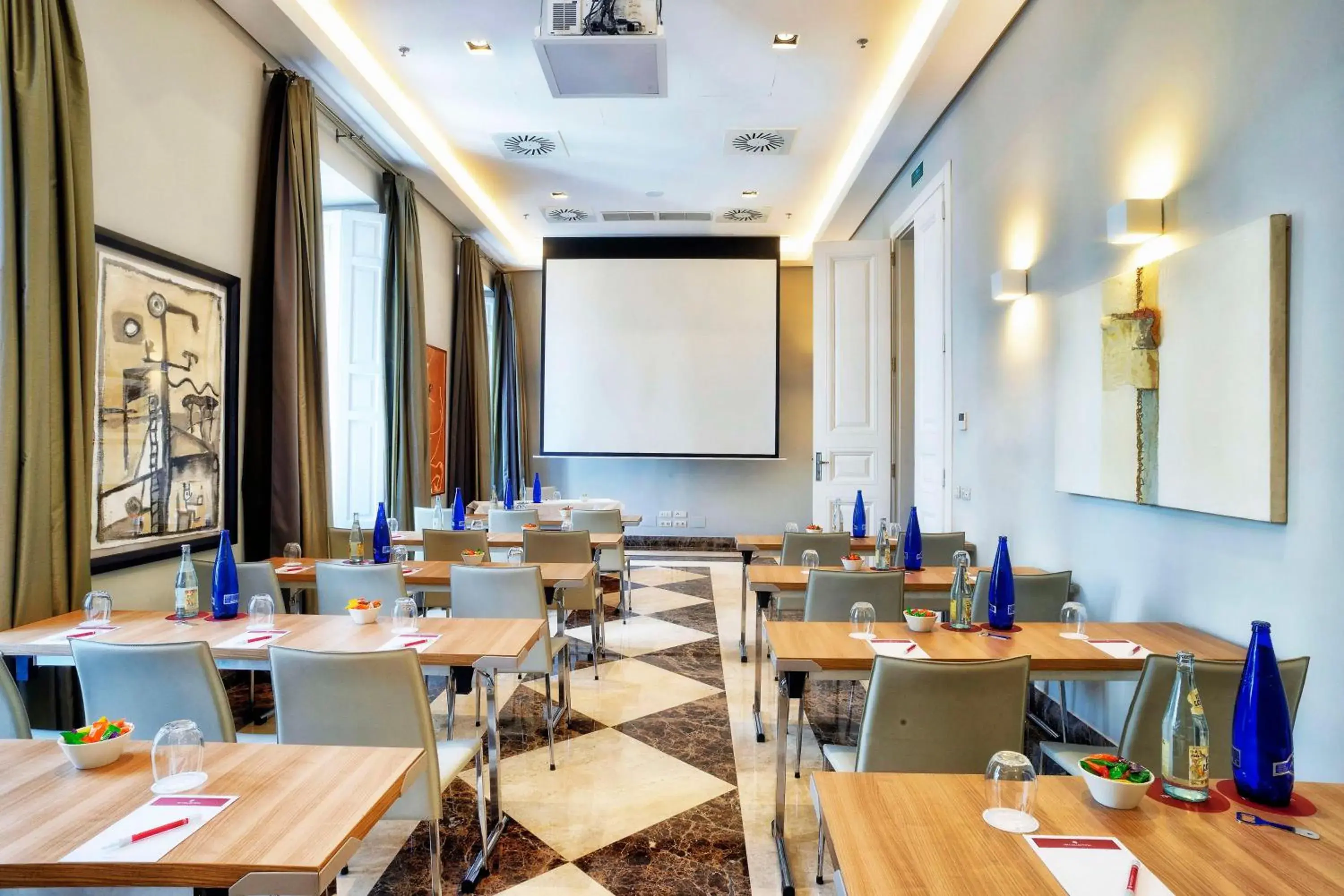 Bedroom in NH Collection Madrid Palacio de Tepa Bedroom in NH Collection Madrid Palacio de Tepa