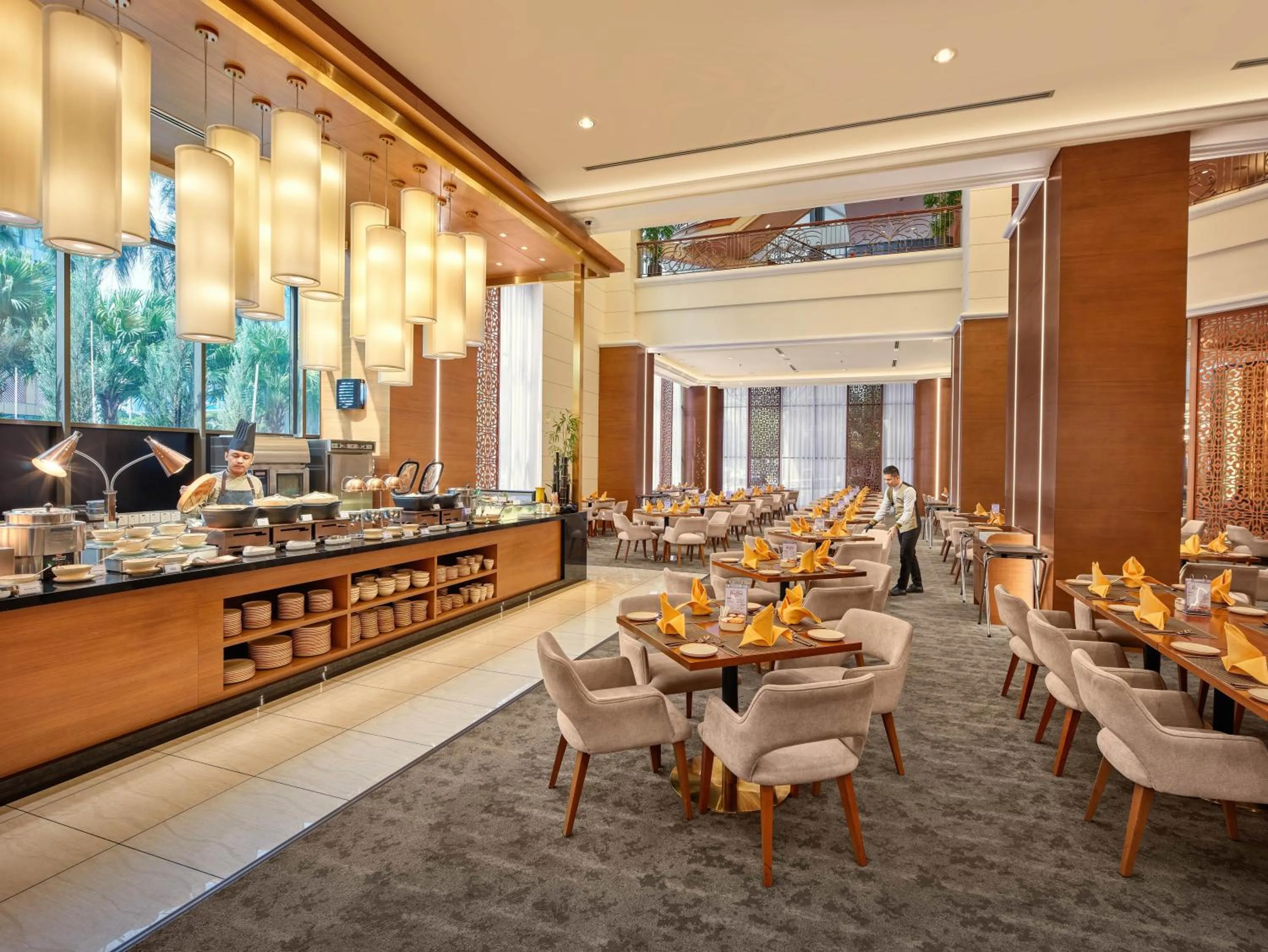 Restaurant/places to eat in Mardhiyyah Hotel and Suites