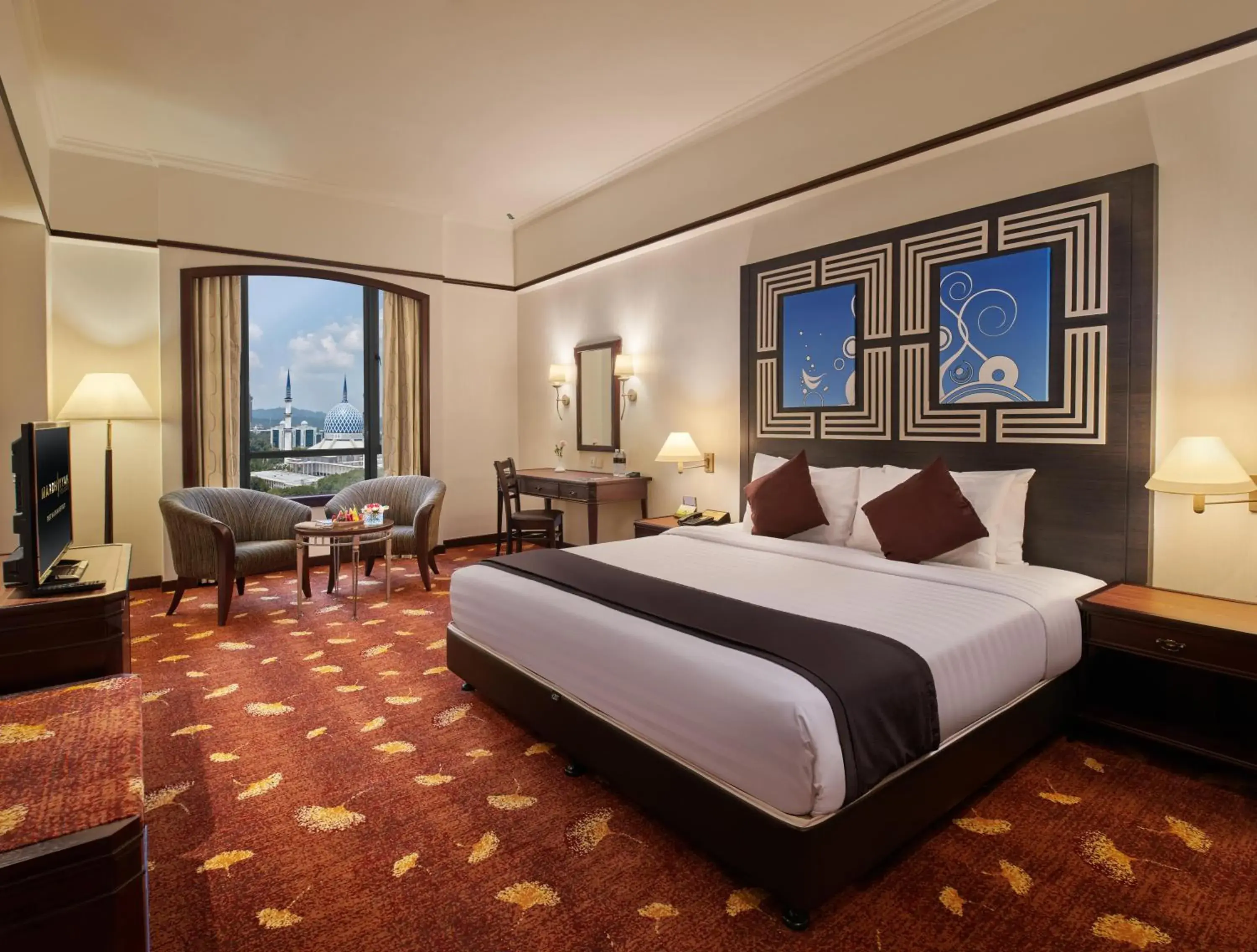 Deluxe Room in Mardhiyyah Hotel and Suites Deluxe Room in Mardhiyyah Hotel and Suites