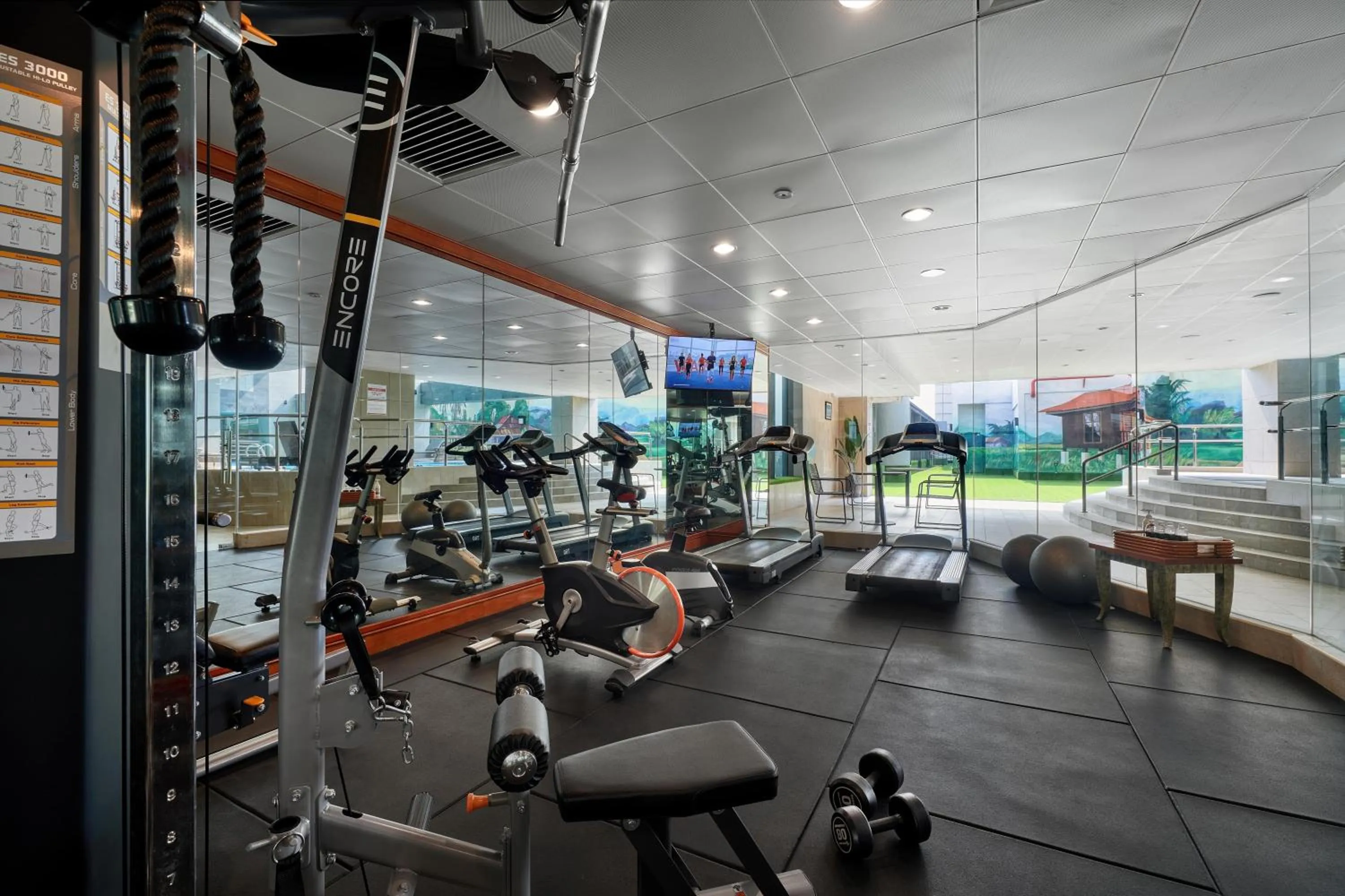 Fitness centre/facilities in Mardhiyyah Hotel and Suites