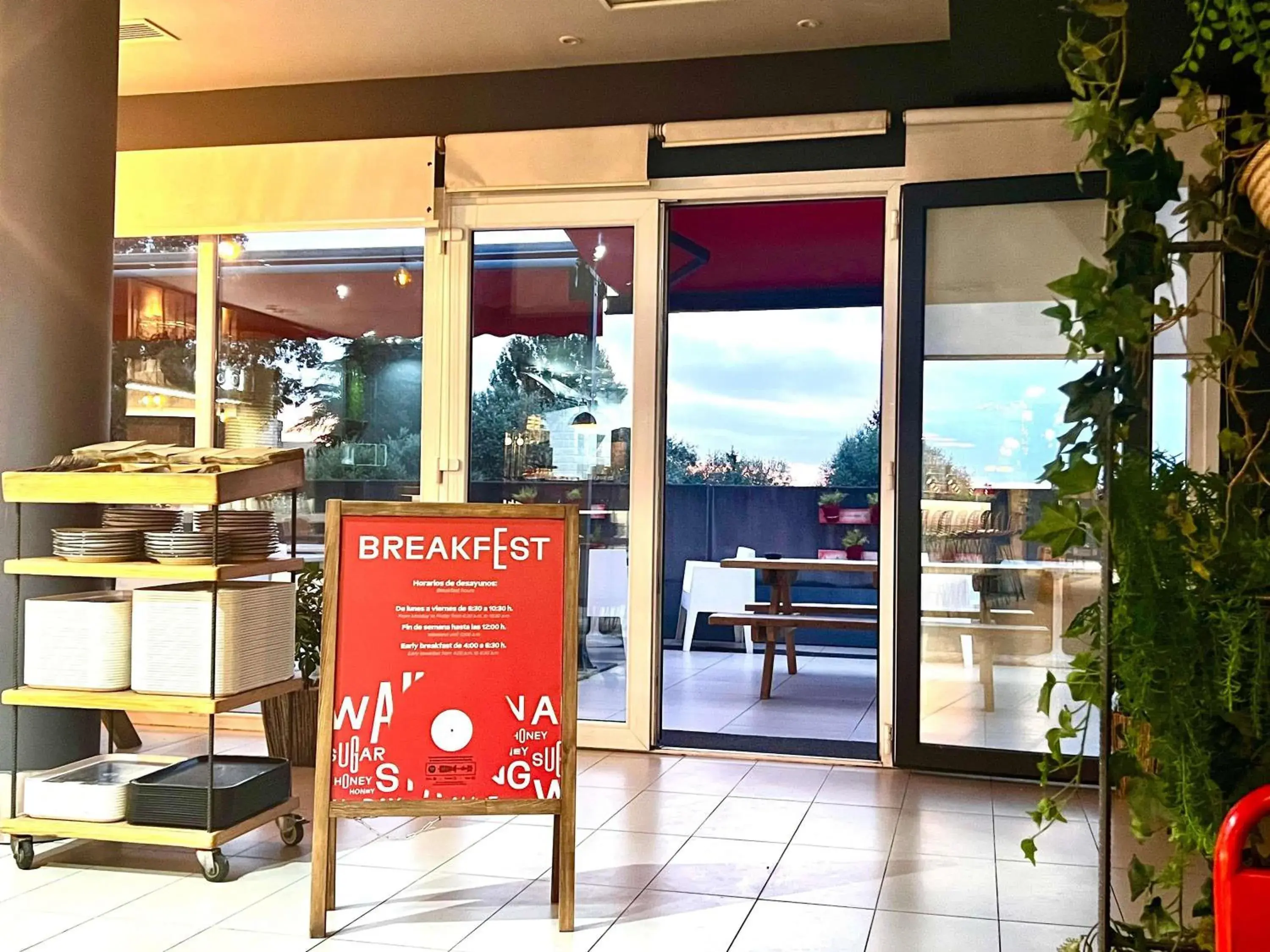 Breakfast in Ibis Budget Oviedo Breakfast in Ibis Budget Oviedo