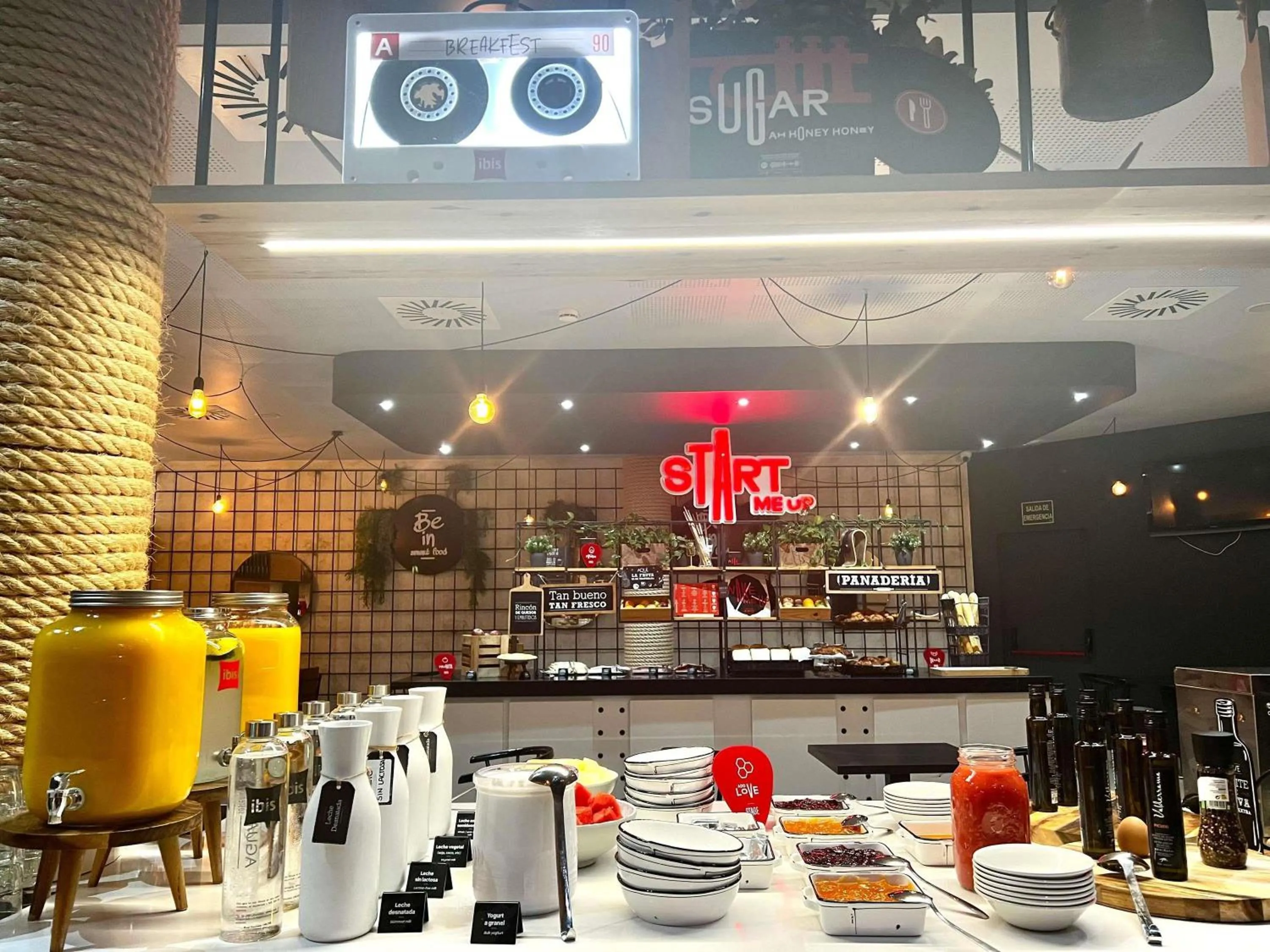 Breakfast in Ibis Budget Oviedo