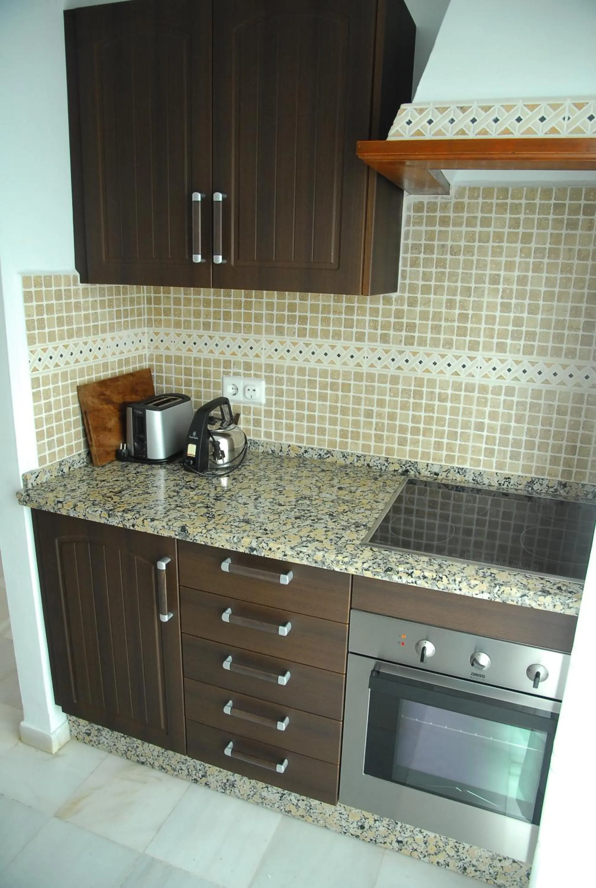 Communal kitchen in Mijas Pueblo Apartment