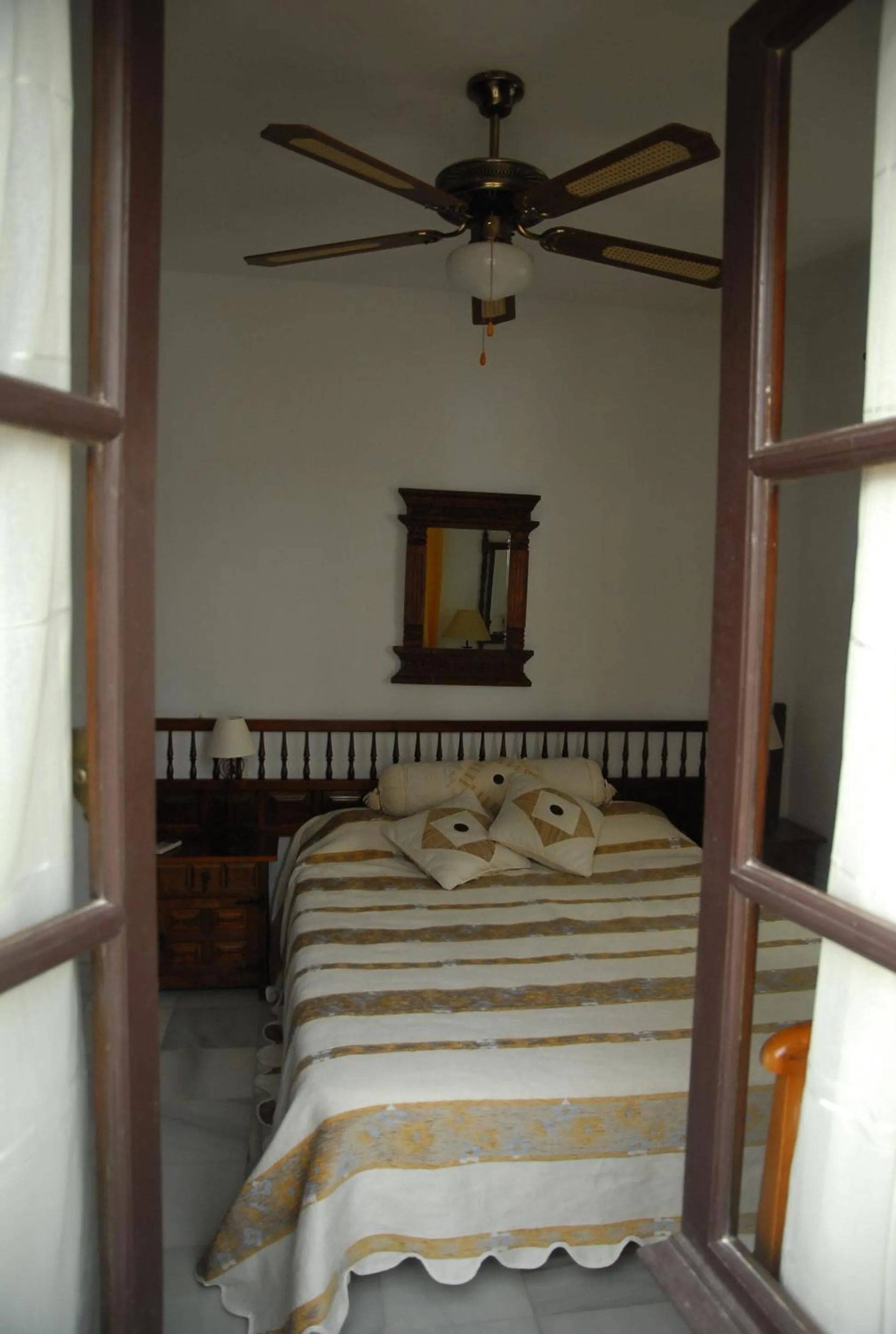 Bed in Mijas Pueblo Apartment