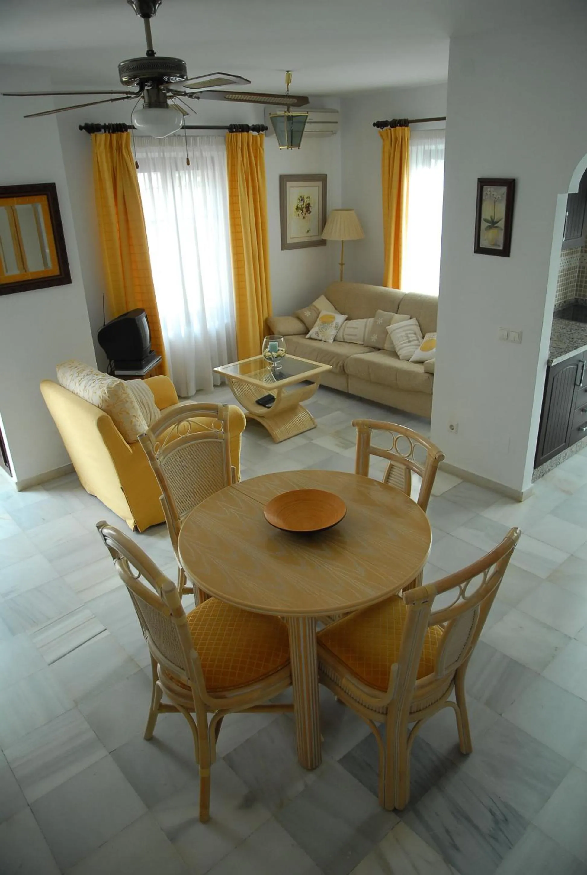 Living room in Mijas Pueblo Apartment