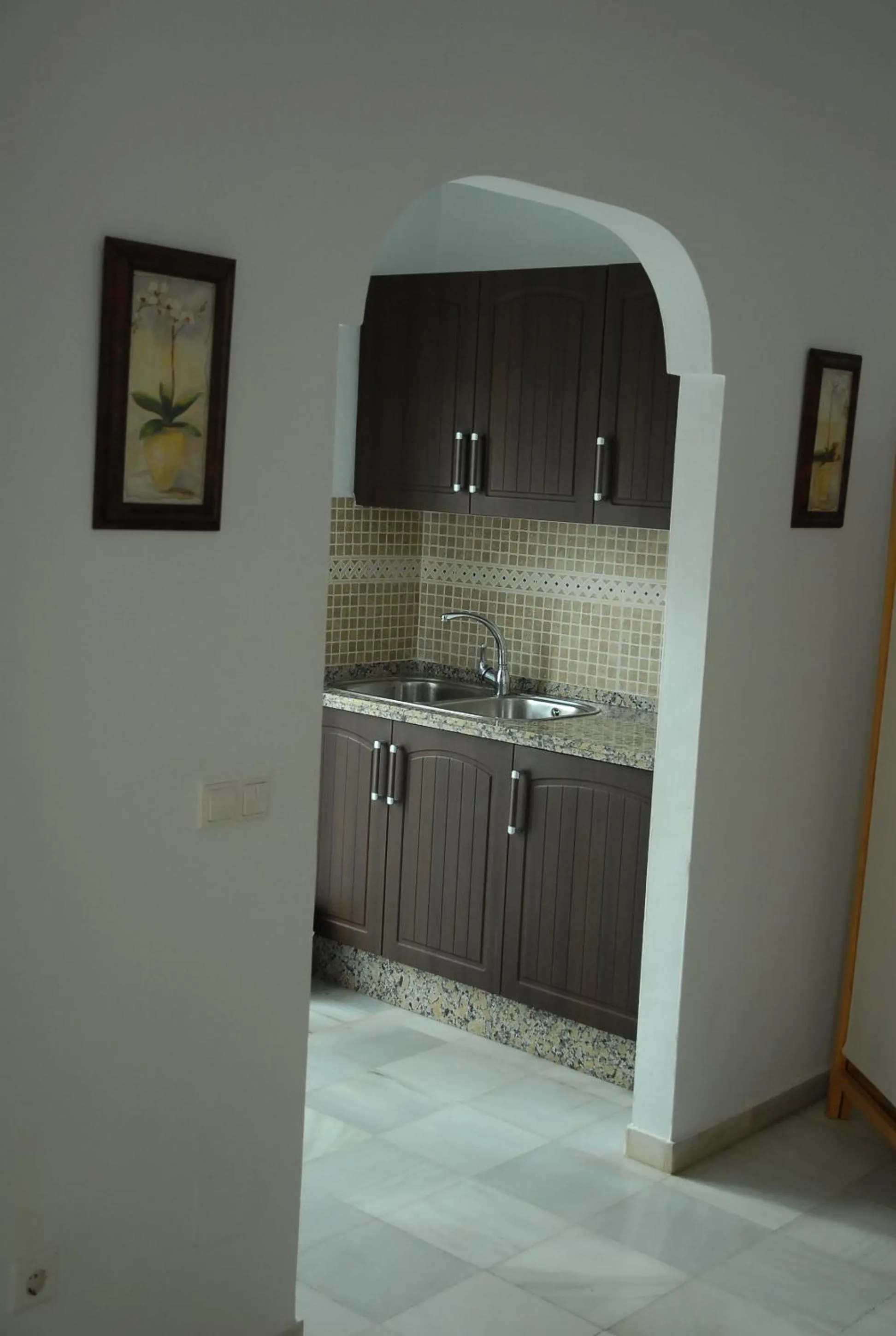 Communal kitchen in Mijas Pueblo Apartment