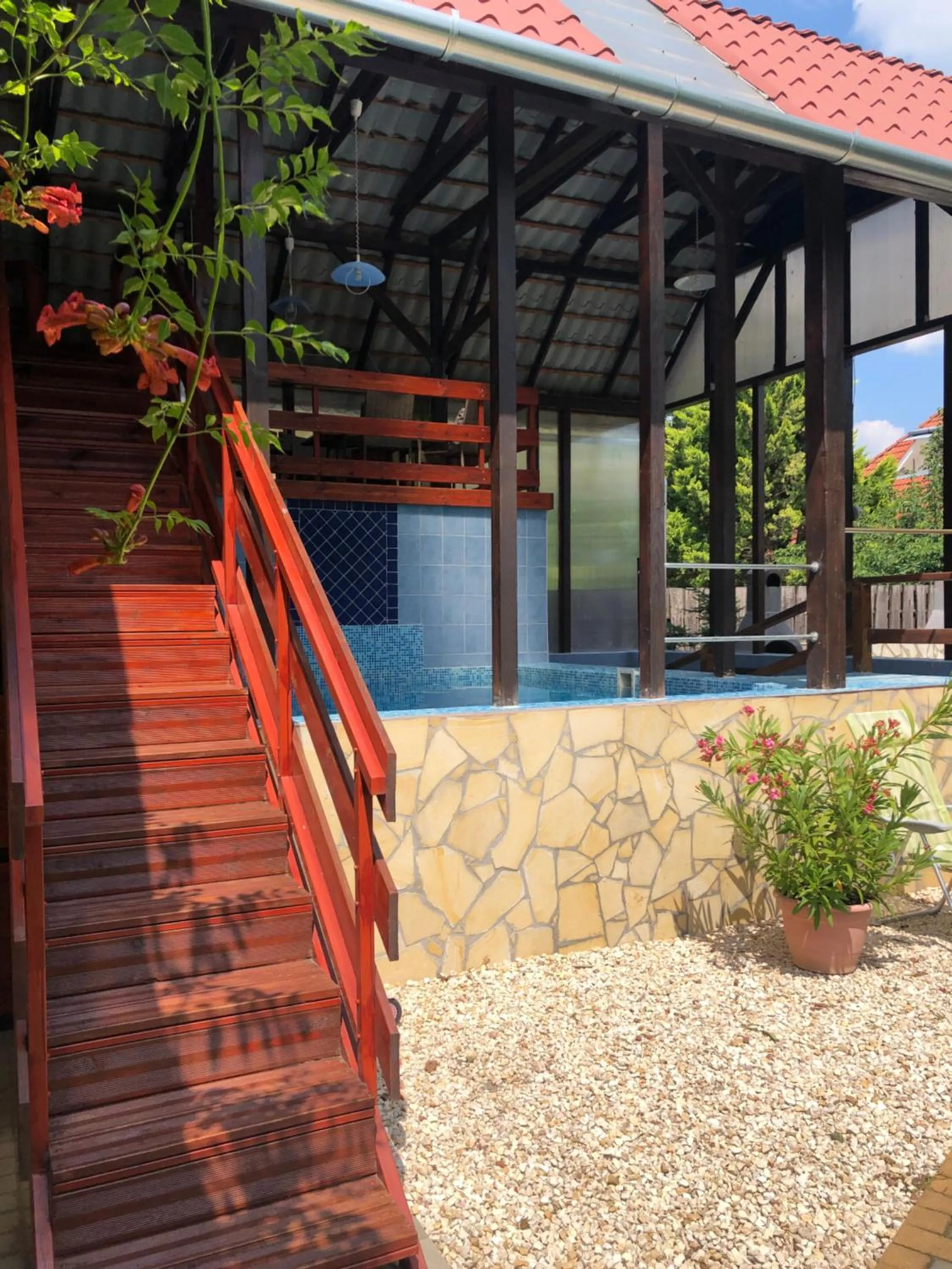 Patio in RELAX Apartman