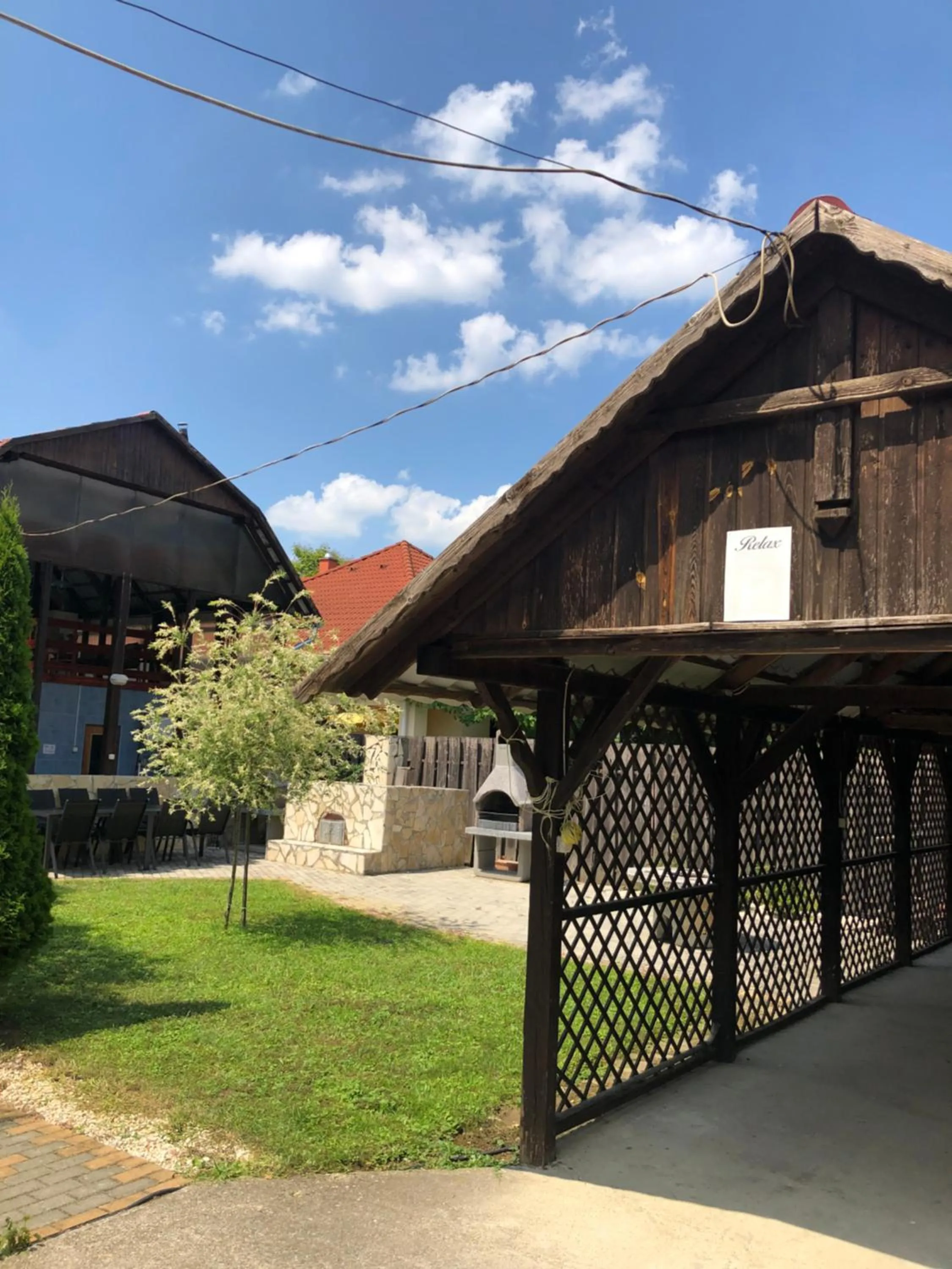 Garden in RELAX Apartman