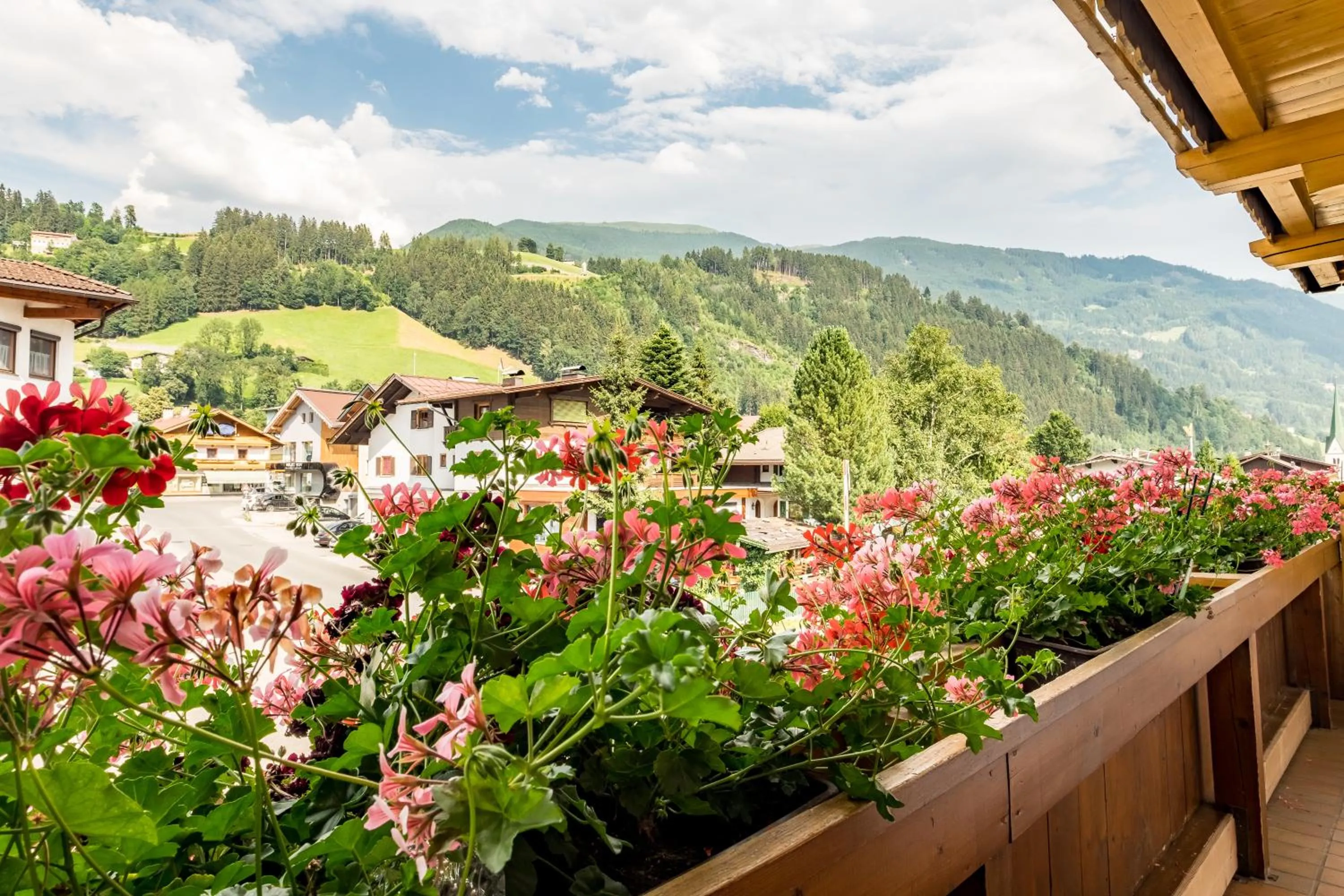 View (from property/room) in Hotel Riedl im Zillertal