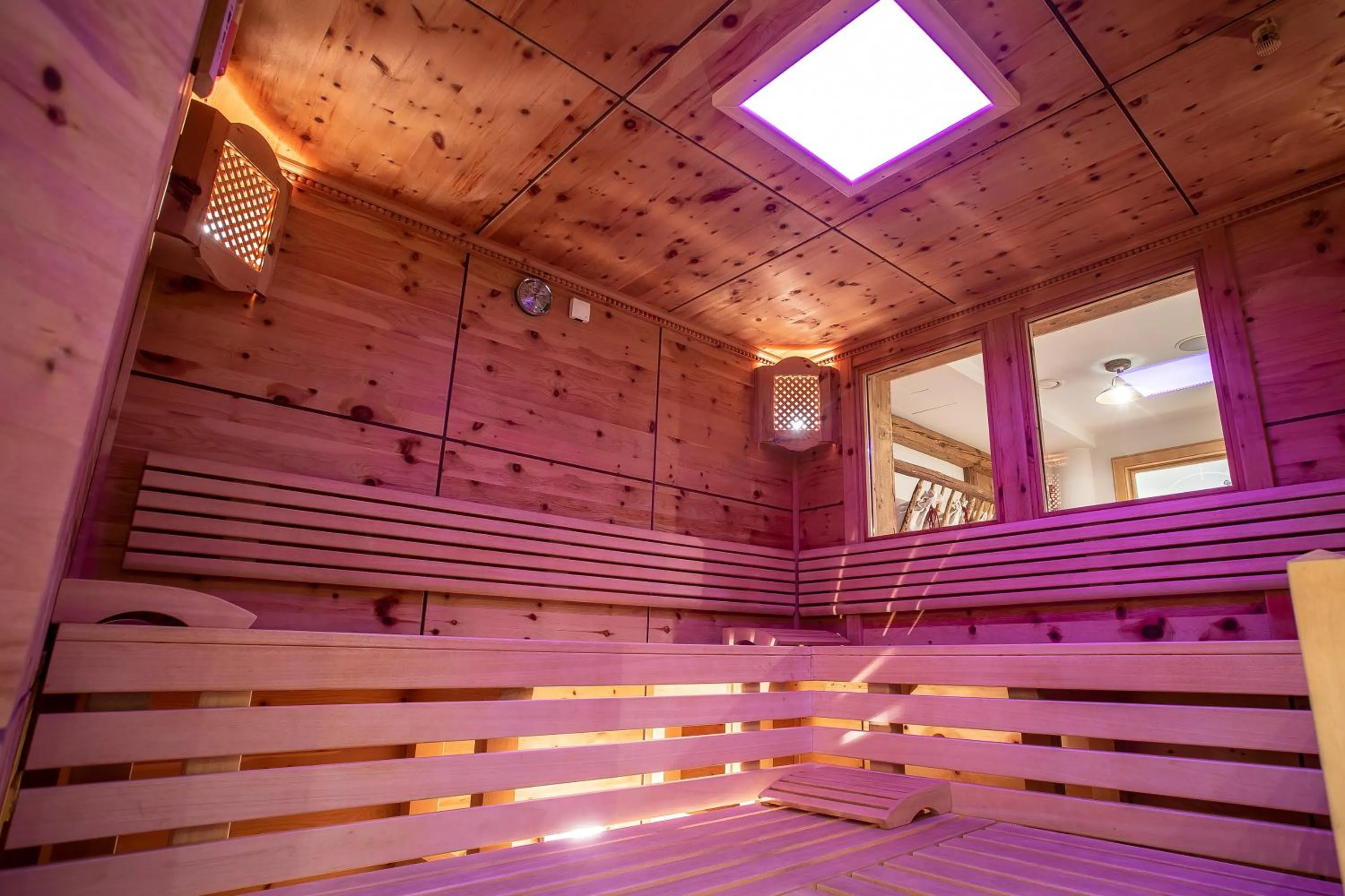Sauna in Hotel Riedl im Zillertal