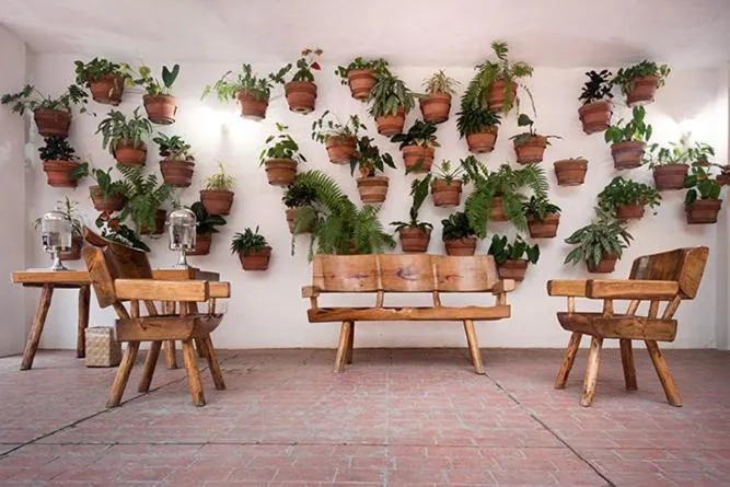 Lobby or reception in Casa Lotería -Pueblito Sayulita- Colorful, Family and Relax Experience with Private Parking and Pool