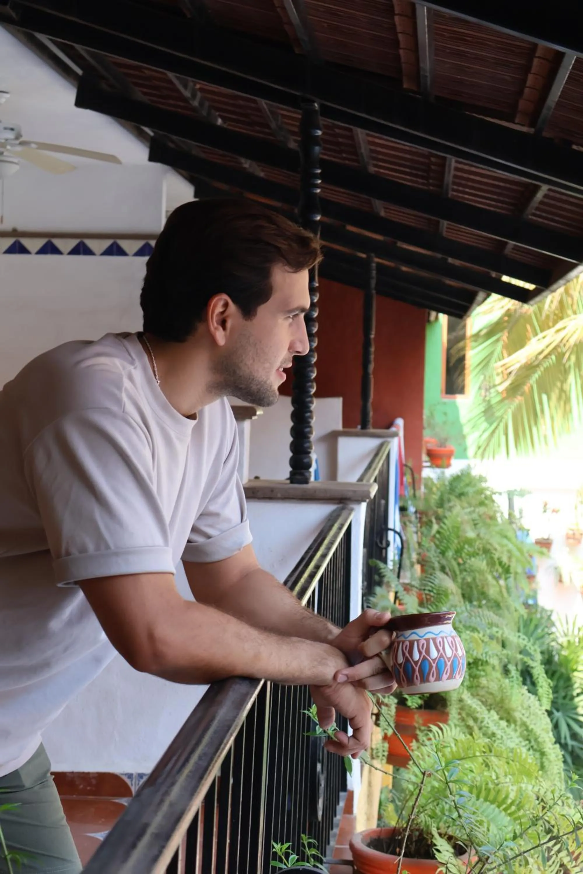 Balcony/Terrace in Casa Lotería -Pueblito Sayulita- Colorful, Family and Relax Experience with Private Parking and Pool
