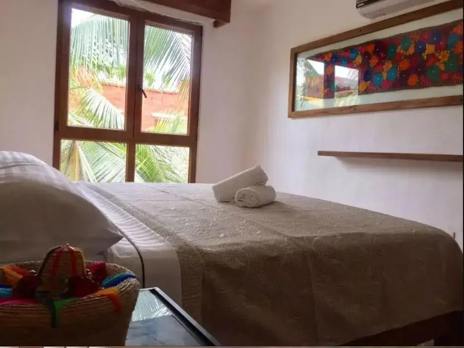 Bedroom, Bed in Casa Lotería -Pueblito Sayulita- Colorful, Family and Relax Experience with Private Parking and Pool Bedroom, Bed in Casa Lotería -Pueblito Sayulita- Colorful, Family and Relax Experience with Private Parking and Pool