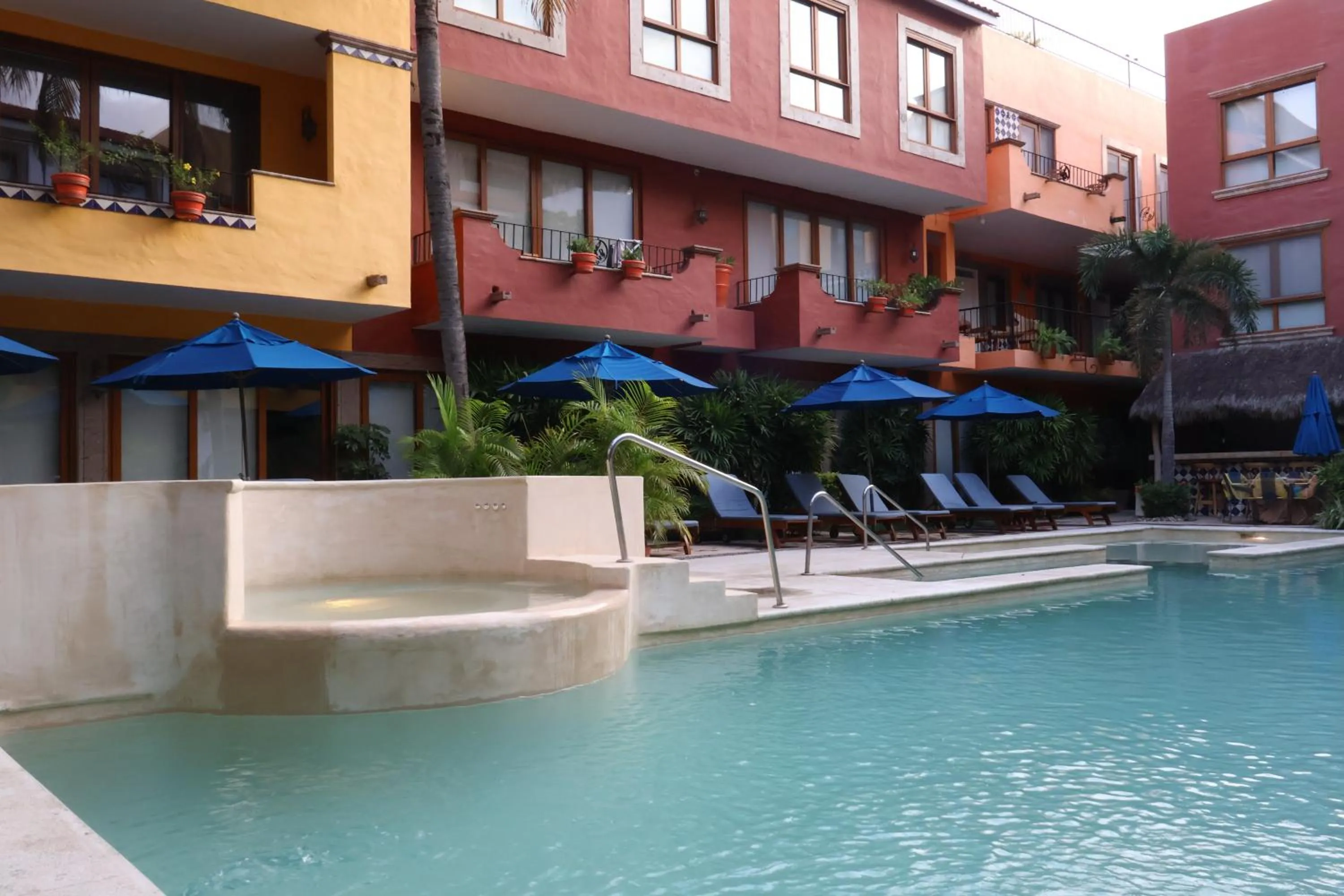 Swimming pool in Casa Lotería -Pueblito Sayulita- Colorful, Family and Relax Experience with Private Parking and Pool