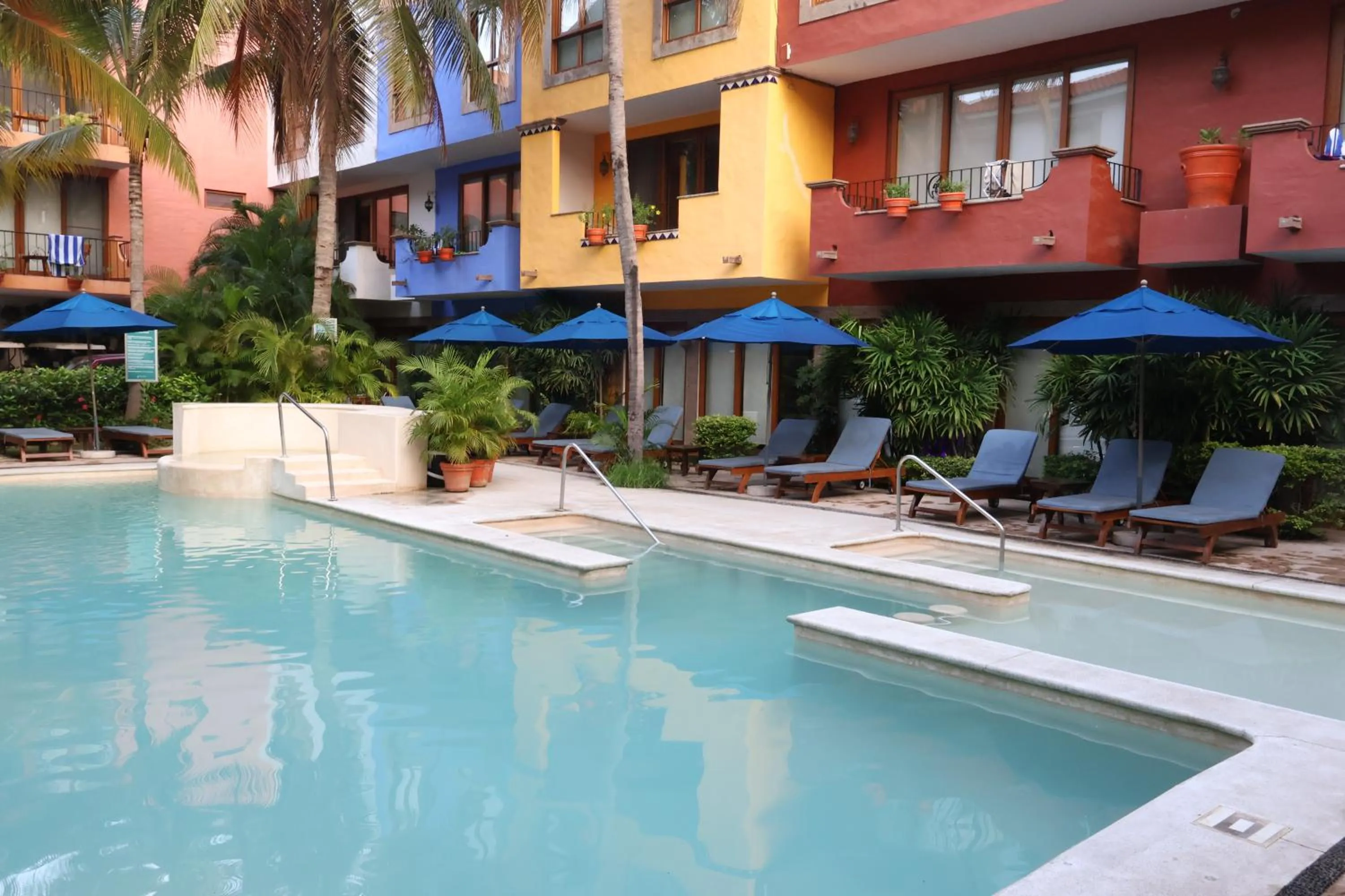 Swimming pool in Casa Lotería -Pueblito Sayulita- Colorful, Family and Relax Experience with Private Parking and Pool