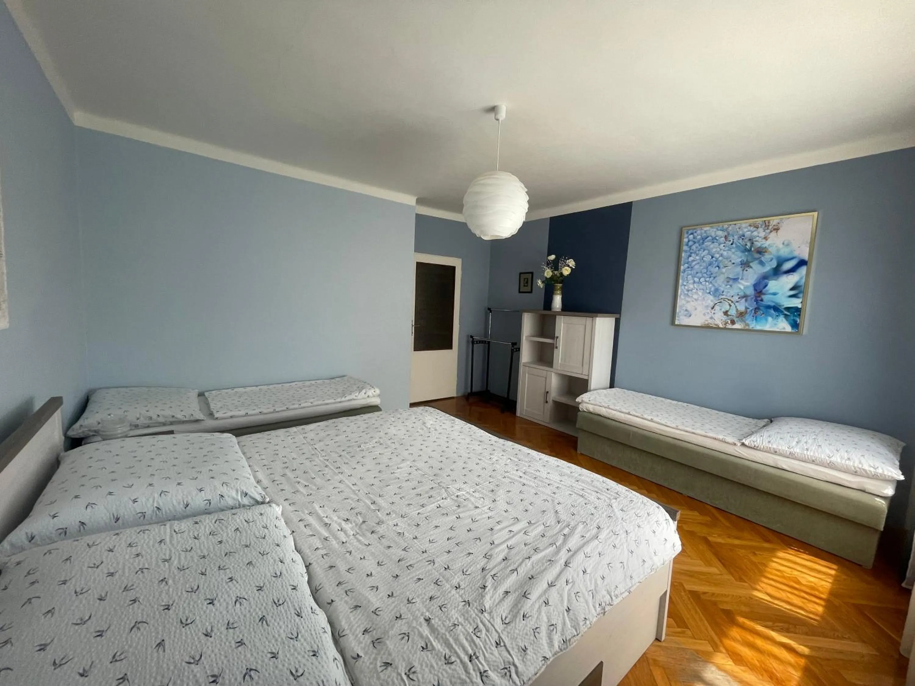 Bed in apartman pro 4 osoby