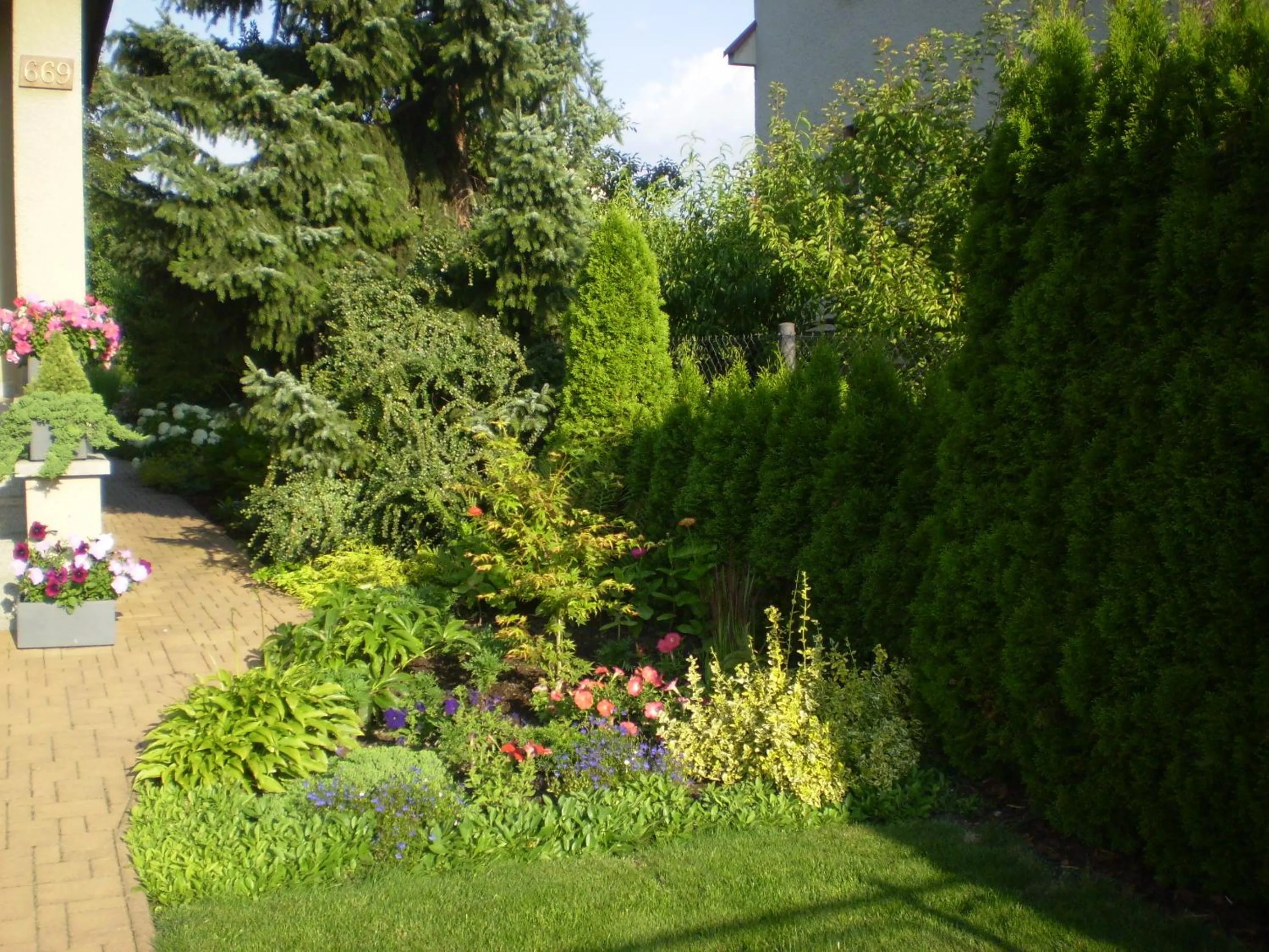 Garden in apartman pro 4 osoby
