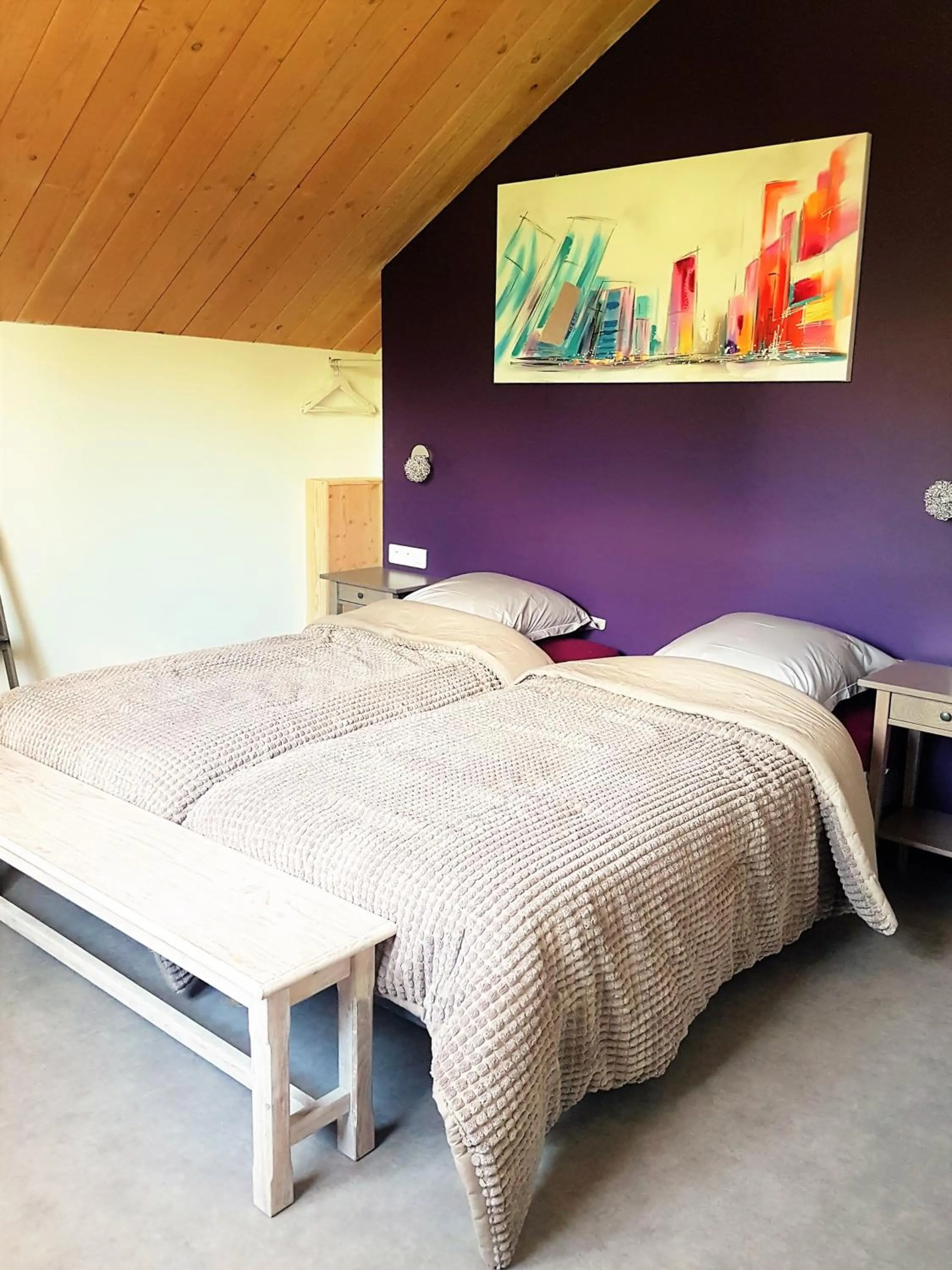 Bed in Agathe et Titi