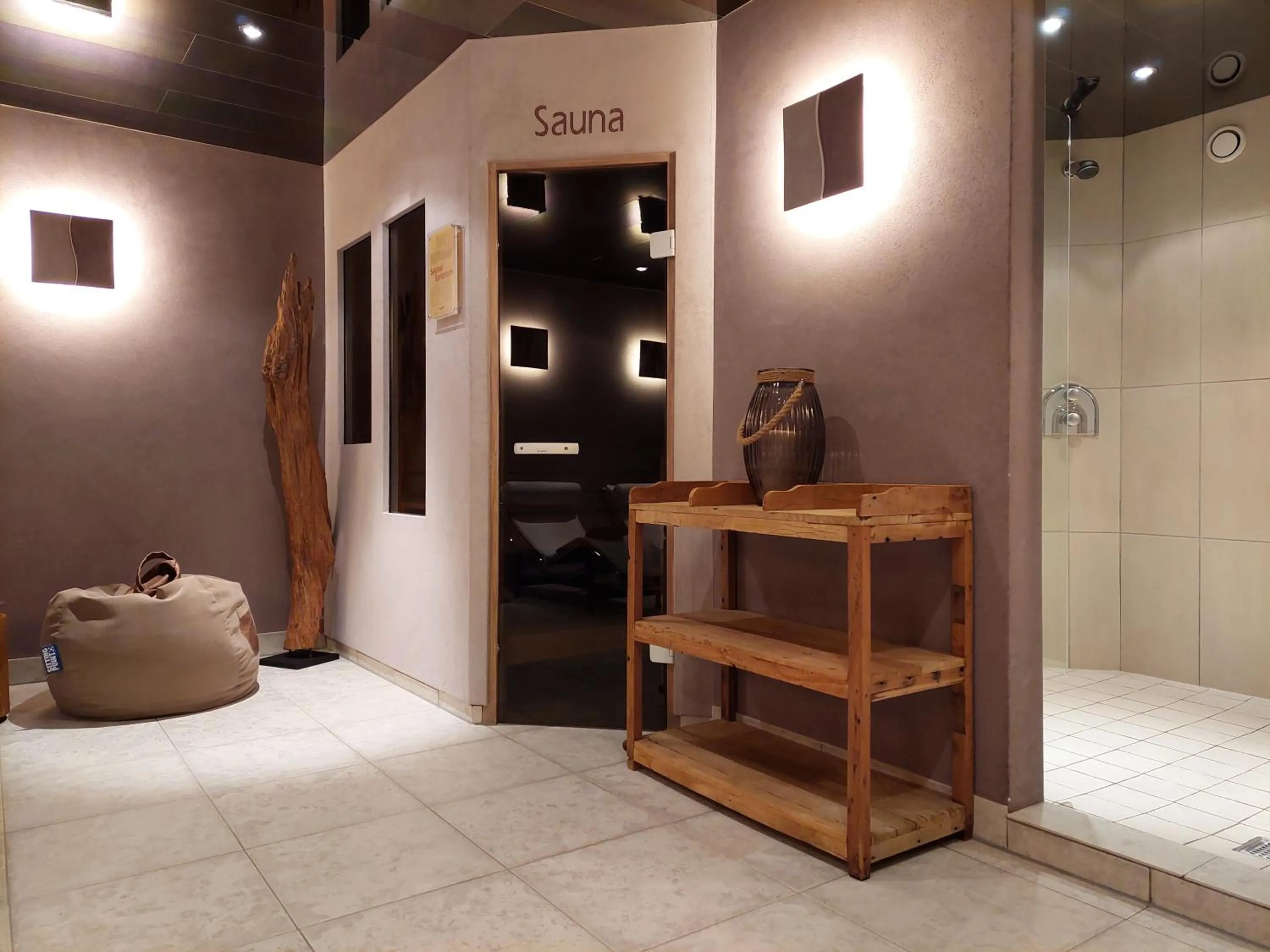 Sauna in Royal Appartements Sölden