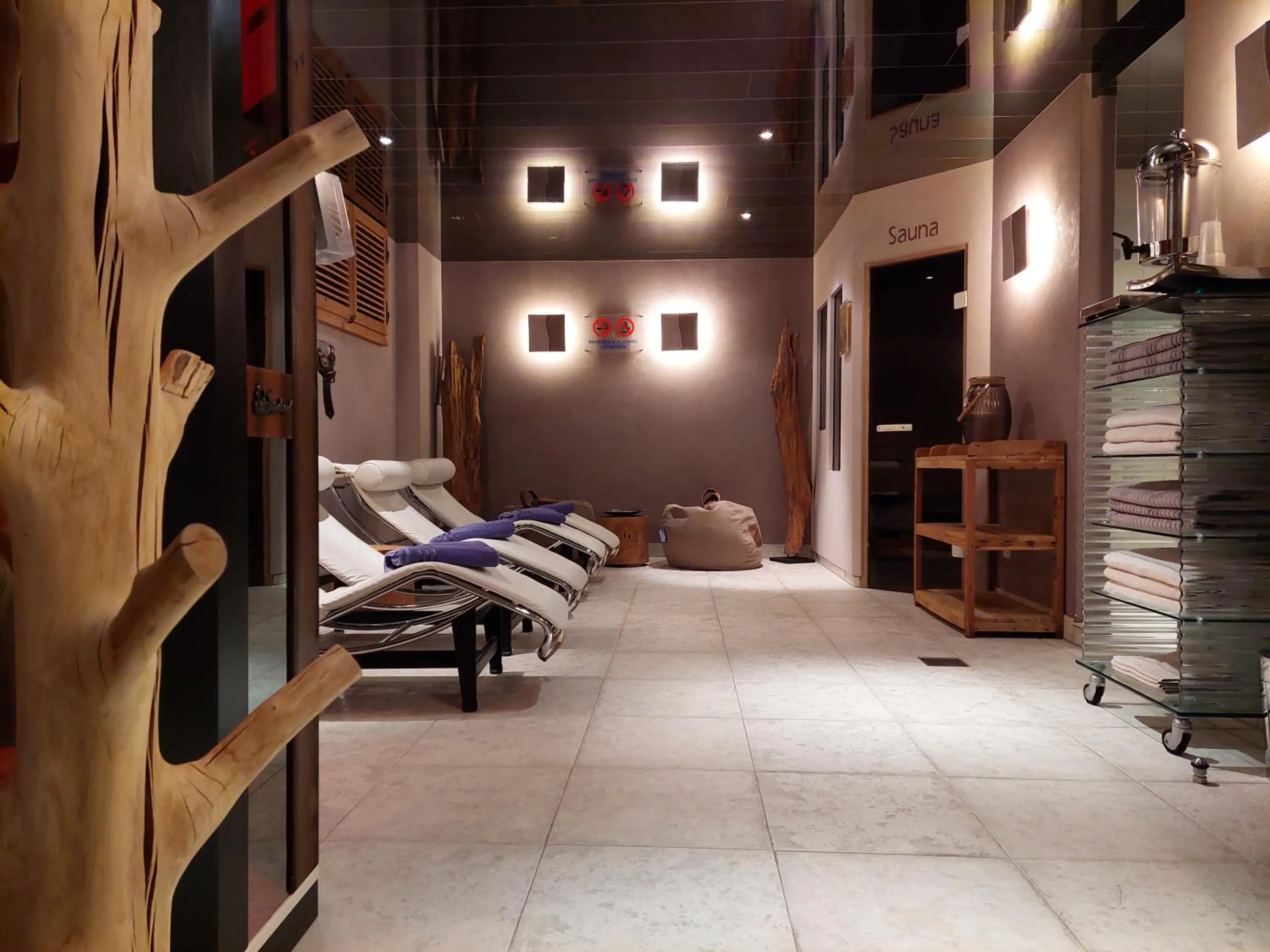 Sauna in Royal Appartements Sölden