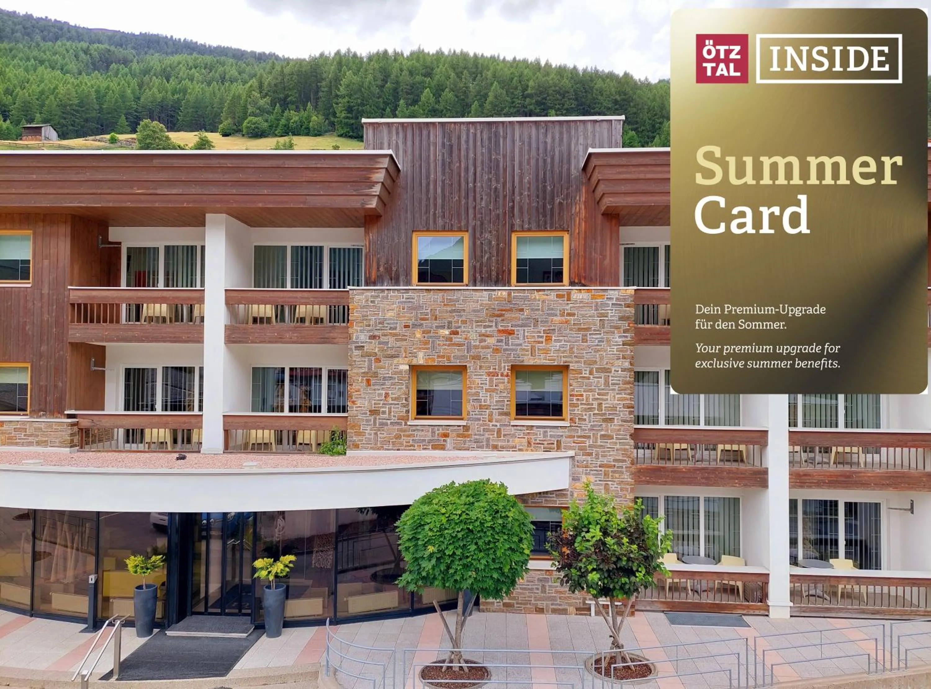 Property building in Royal Appartements Sölden