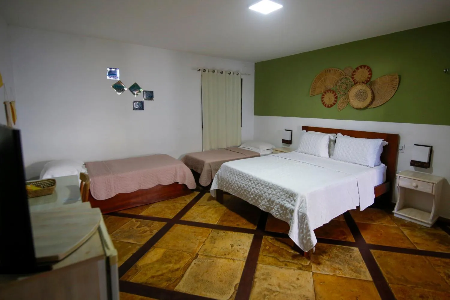 Bed in Pousada Tranquilandia Village