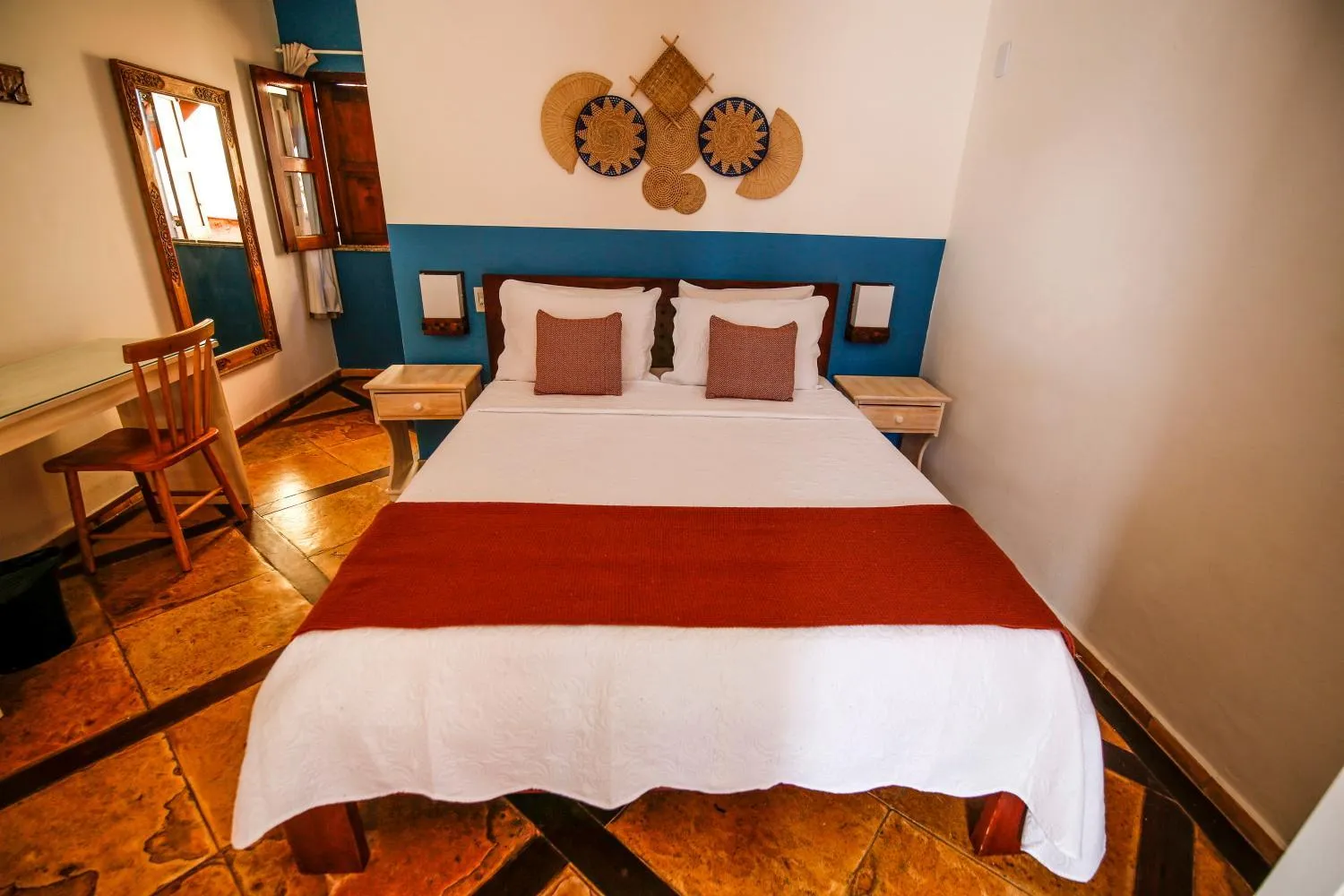 Bed in Pousada Tranquilandia Village