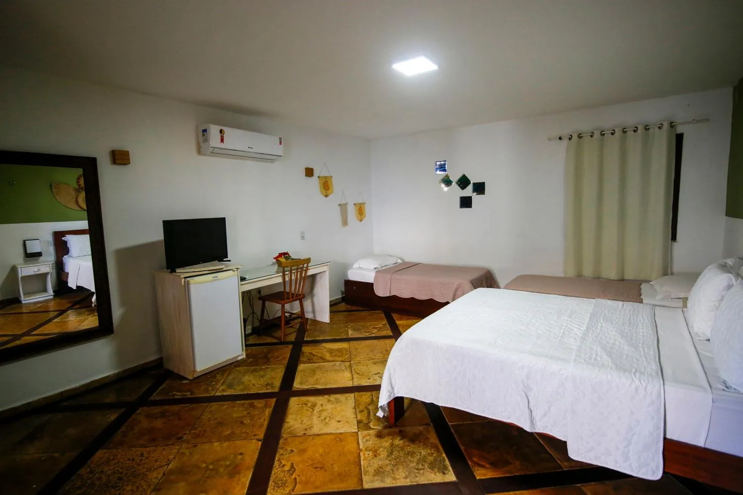 Bed in Pousada Tranquilandia Village