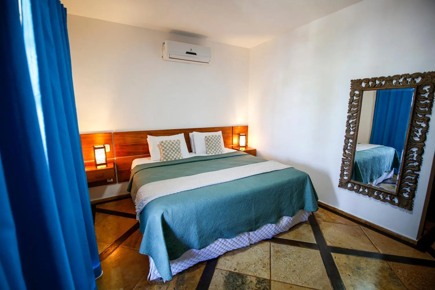 Bed in Pousada Tranquilandia Village