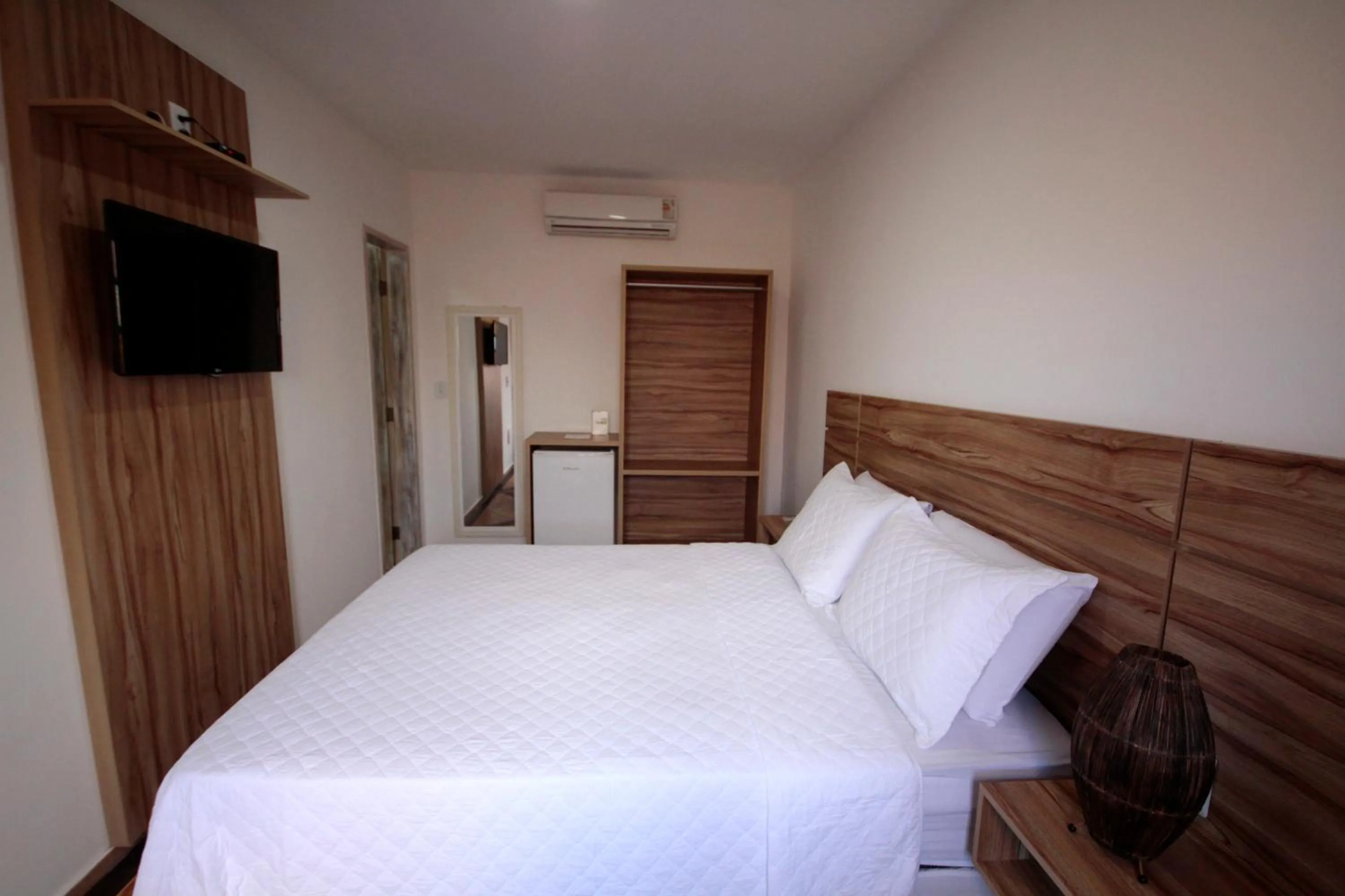 Bed in Pousada Tranquilandia Village