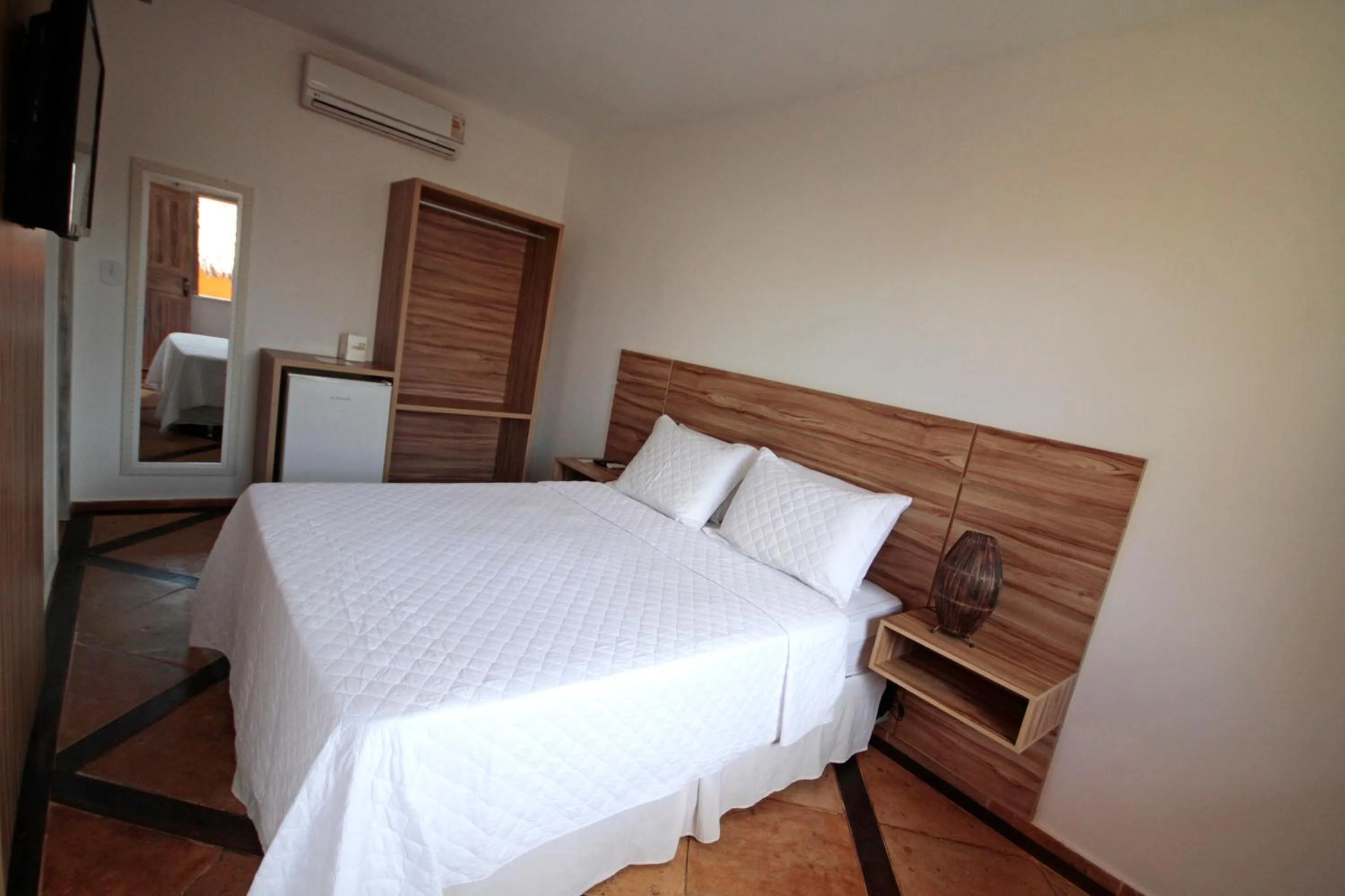 Bed in Pousada Tranquilandia Village