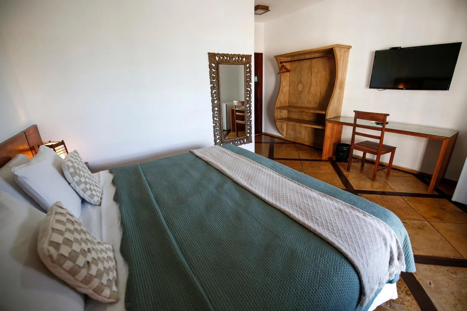 Bed in Pousada Tranquilandia Village