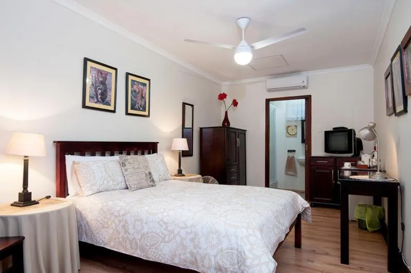 Bed in The Brother's Guest House