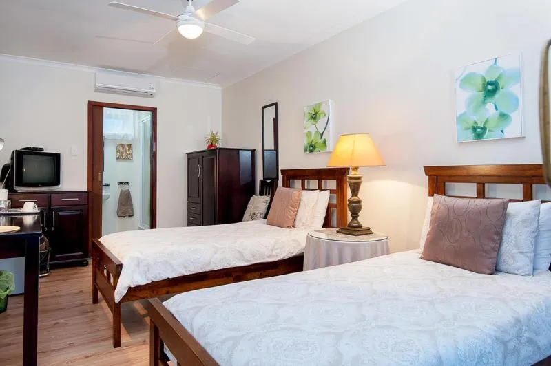 Bed in The Brother's Guest House