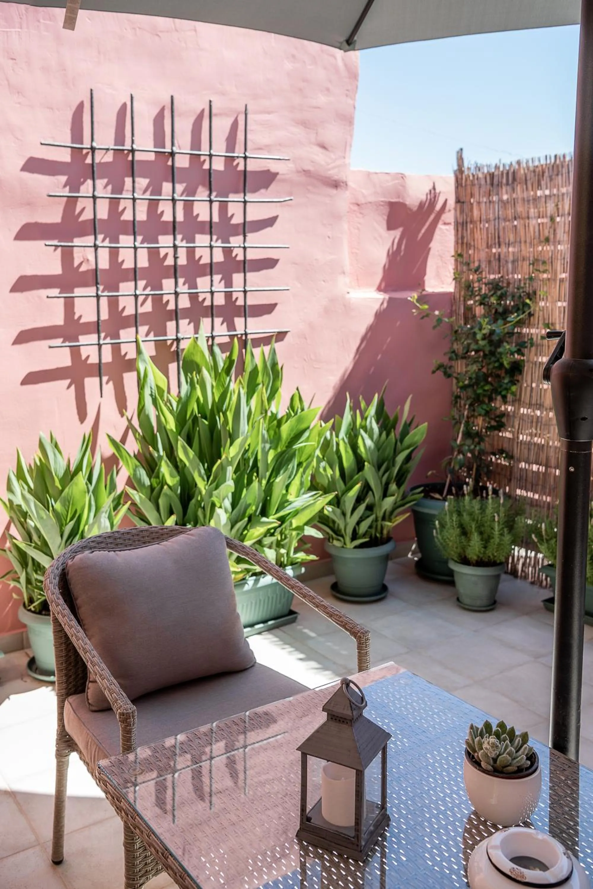 Patio in Viaggio Elegant Rooms